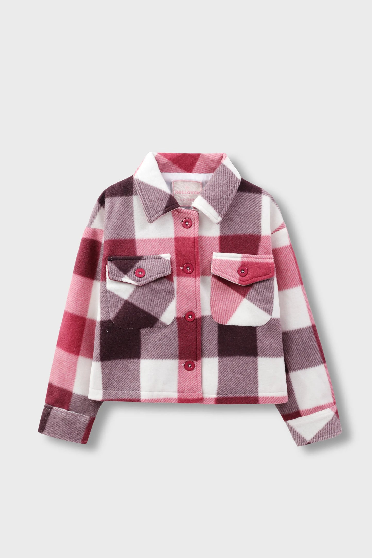 Girls Rosy Grid Jacket