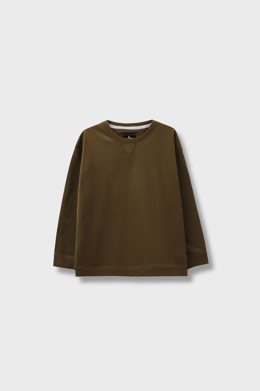 Olive Textured Tee