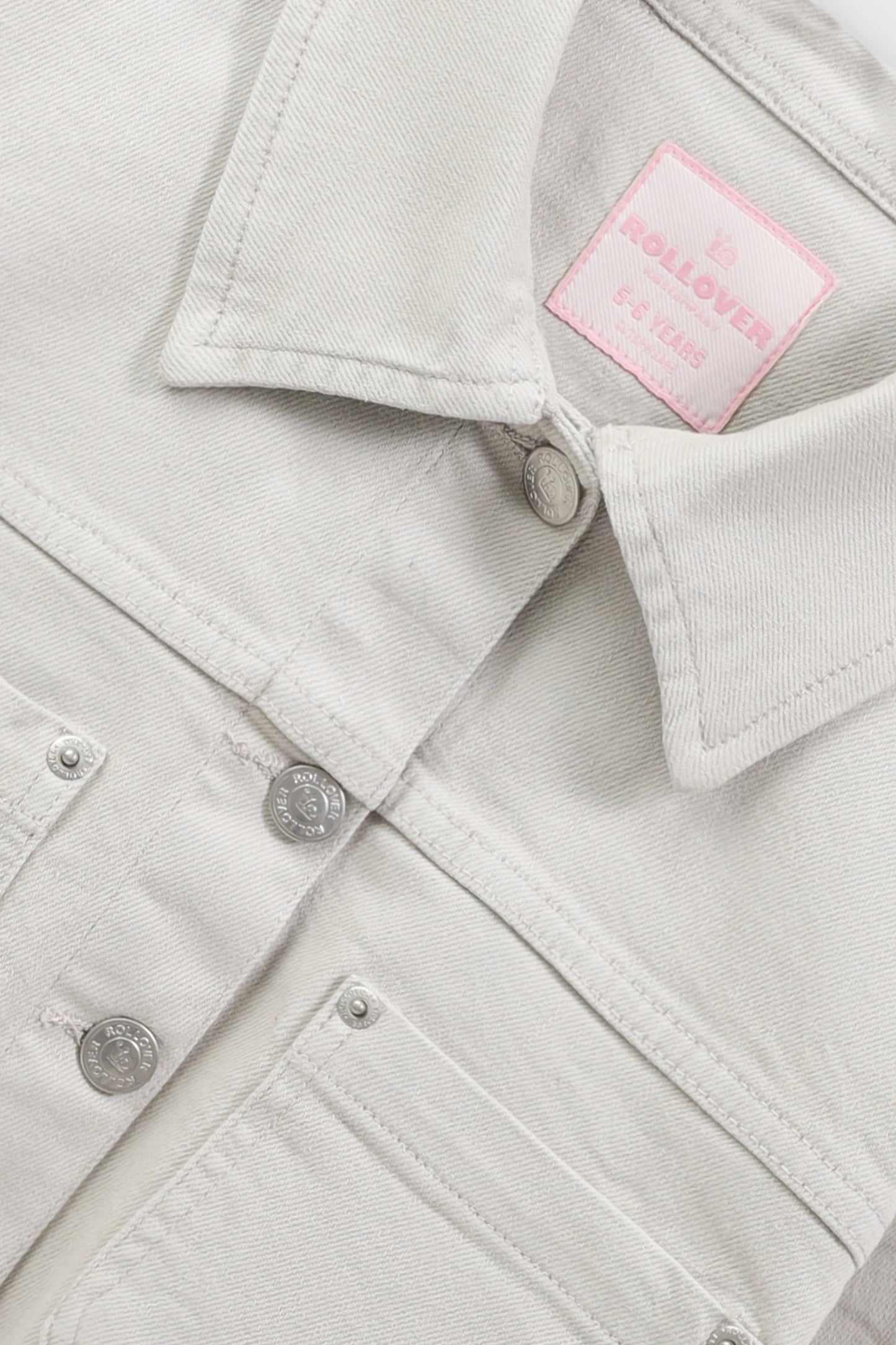 Girls Beige Tone Twill Jacket