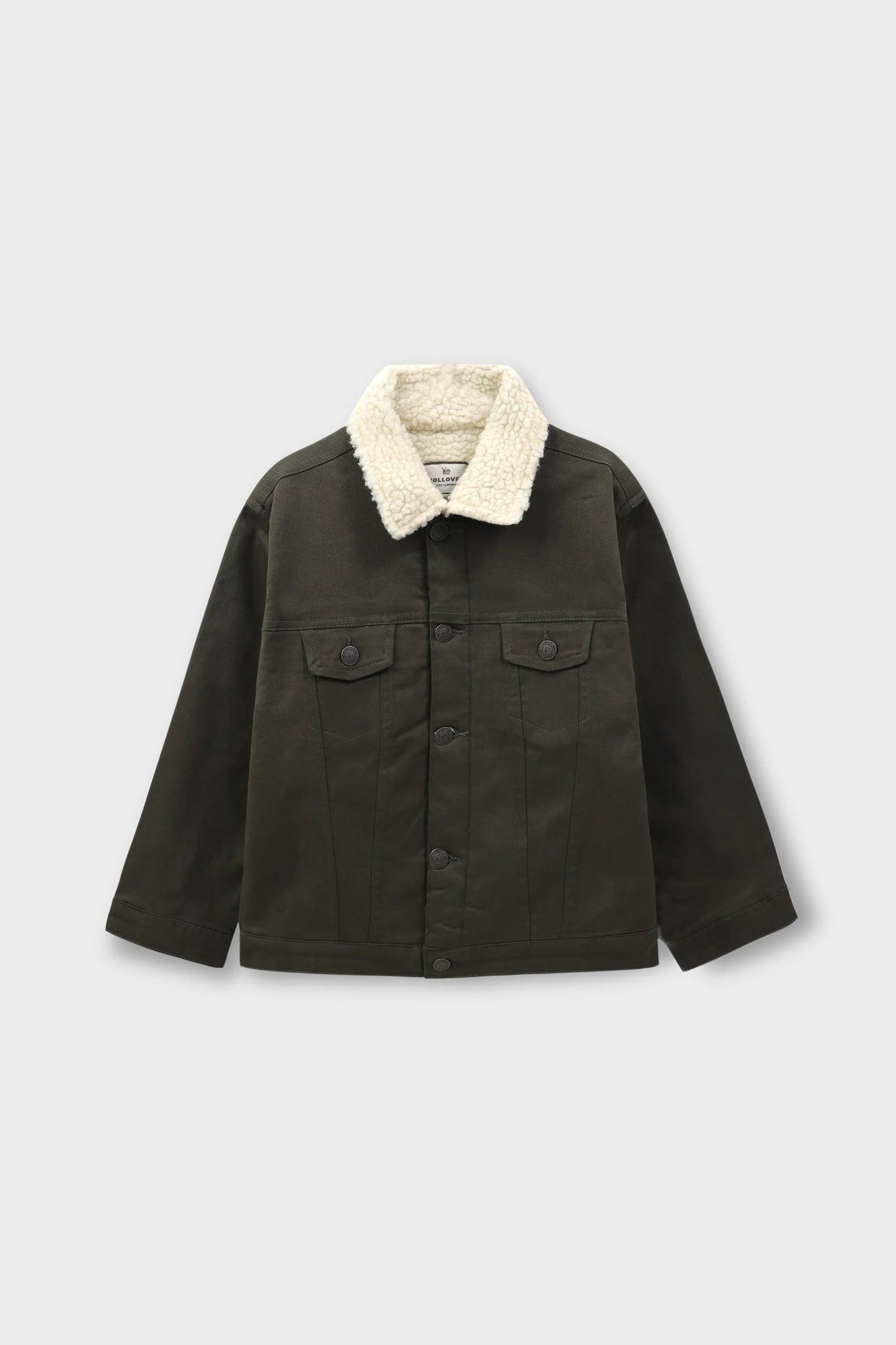 Boys Olive Trail Jacket