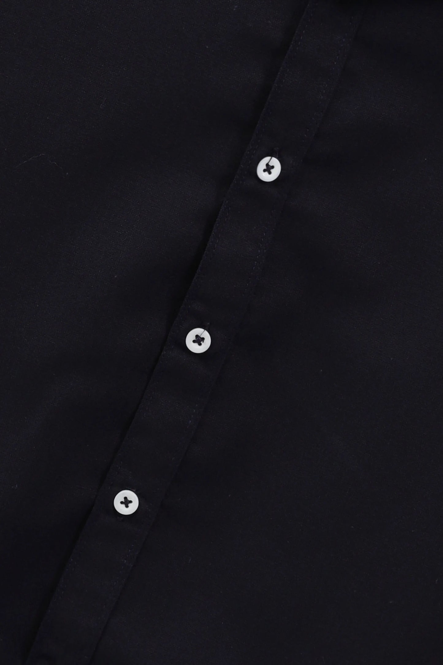 Navy Blue Chambray Shirt