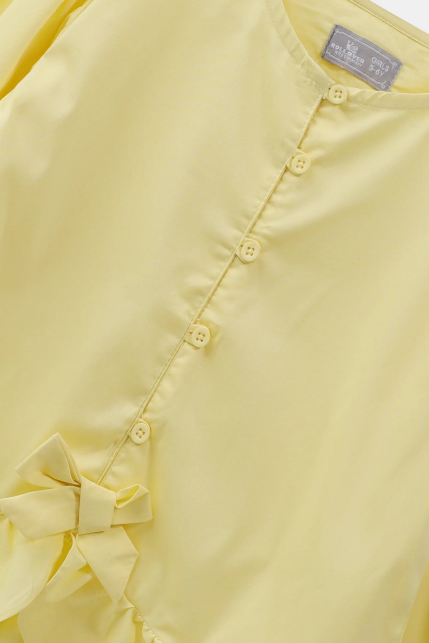 Lemon Ruffle Top