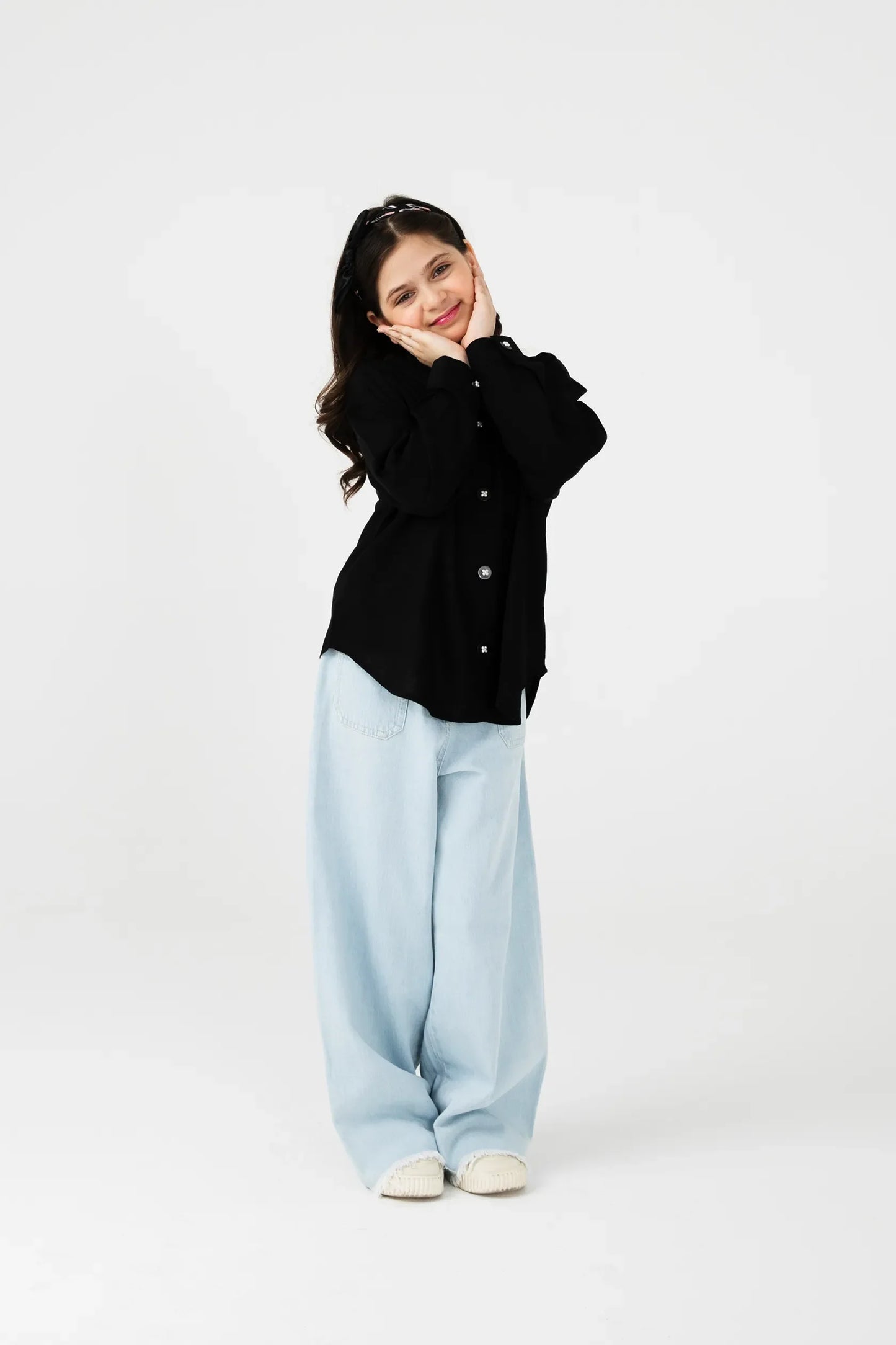 Midnight Charm Cotton Top