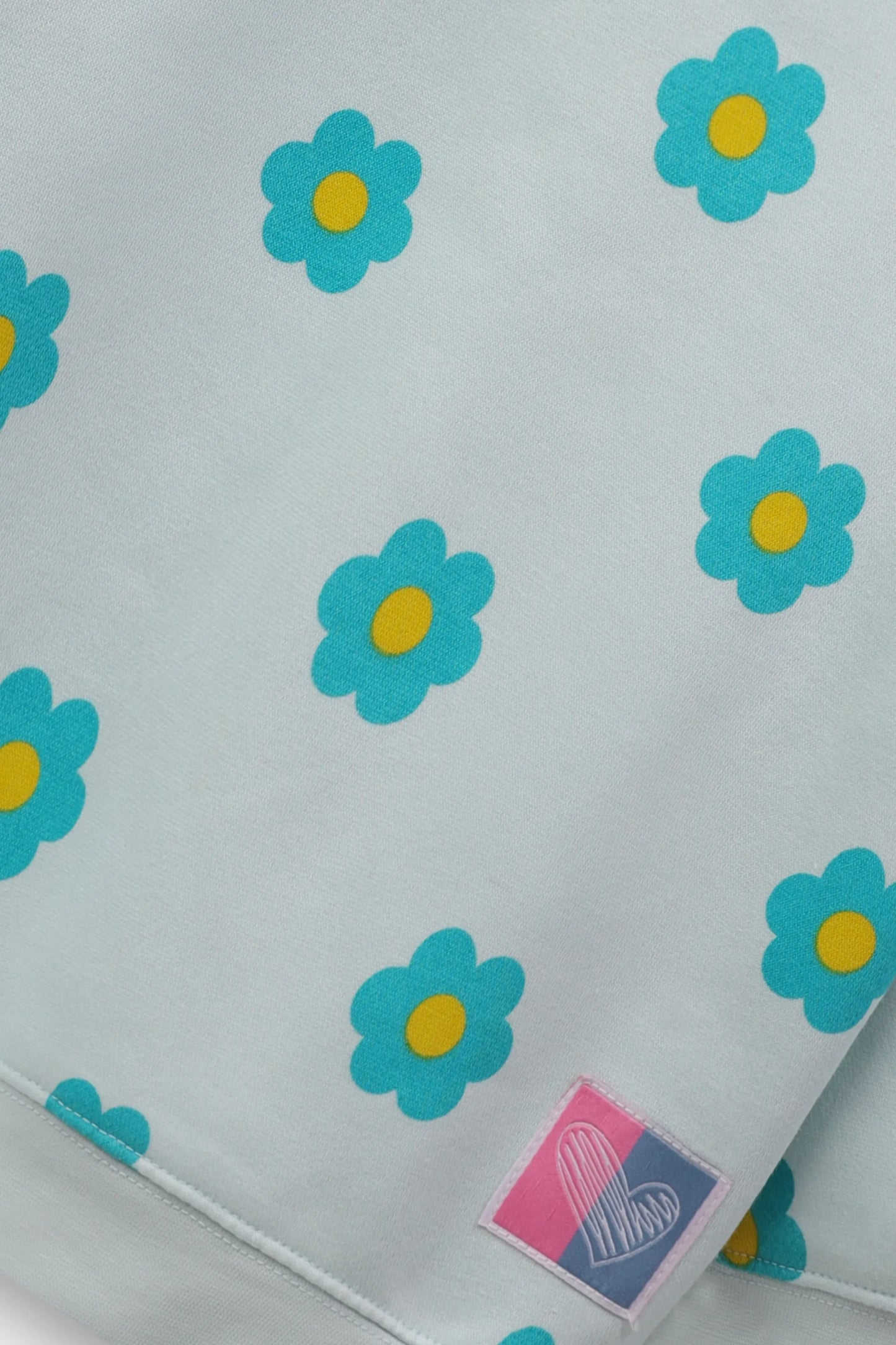 Girls Daisy Puff Sweatshirt