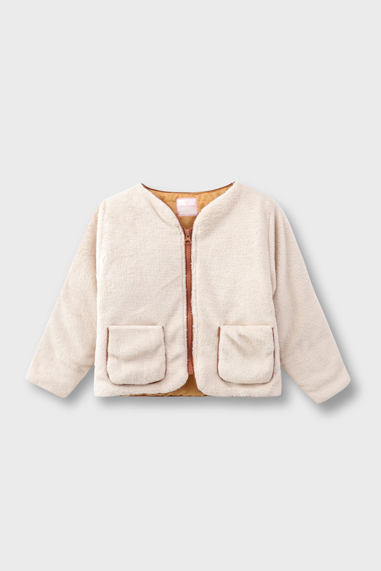 Girls Cocoa Cloud Fleece Jacket