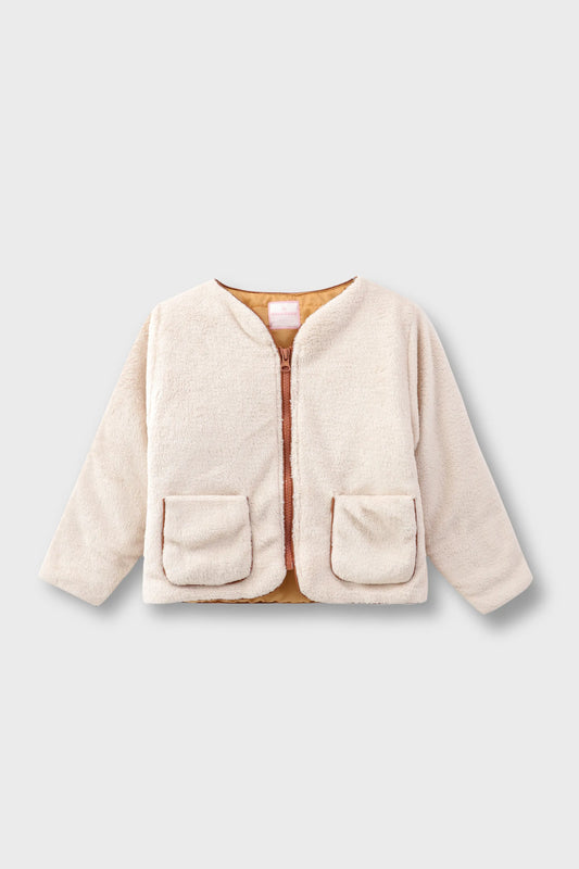 Girls Cocoa Cloud Jacket