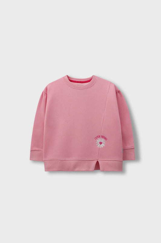 Pretty in Puff Pink Sweatshirt