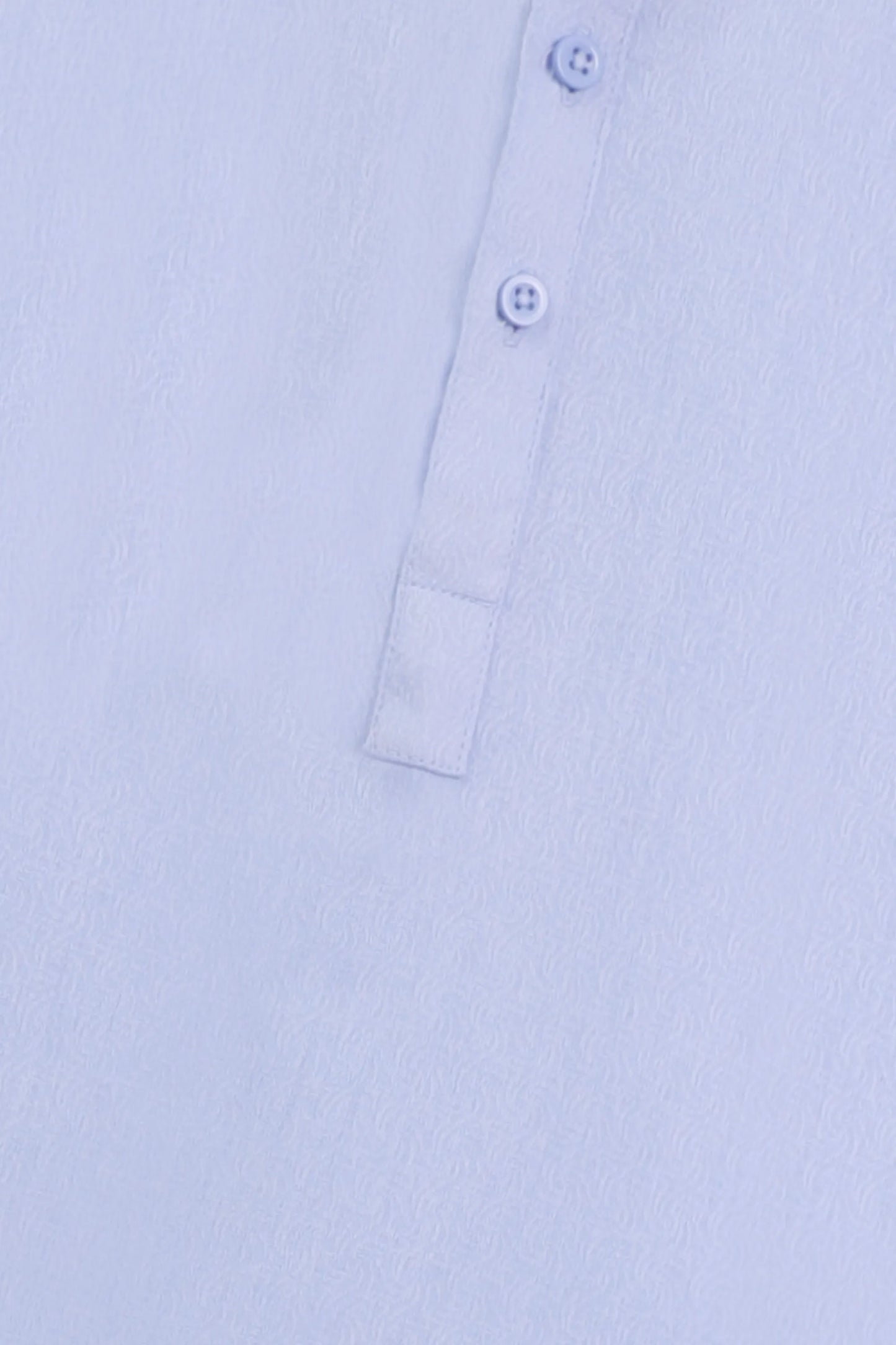 Boys Sky Blue Jacquard Cotton Kurta