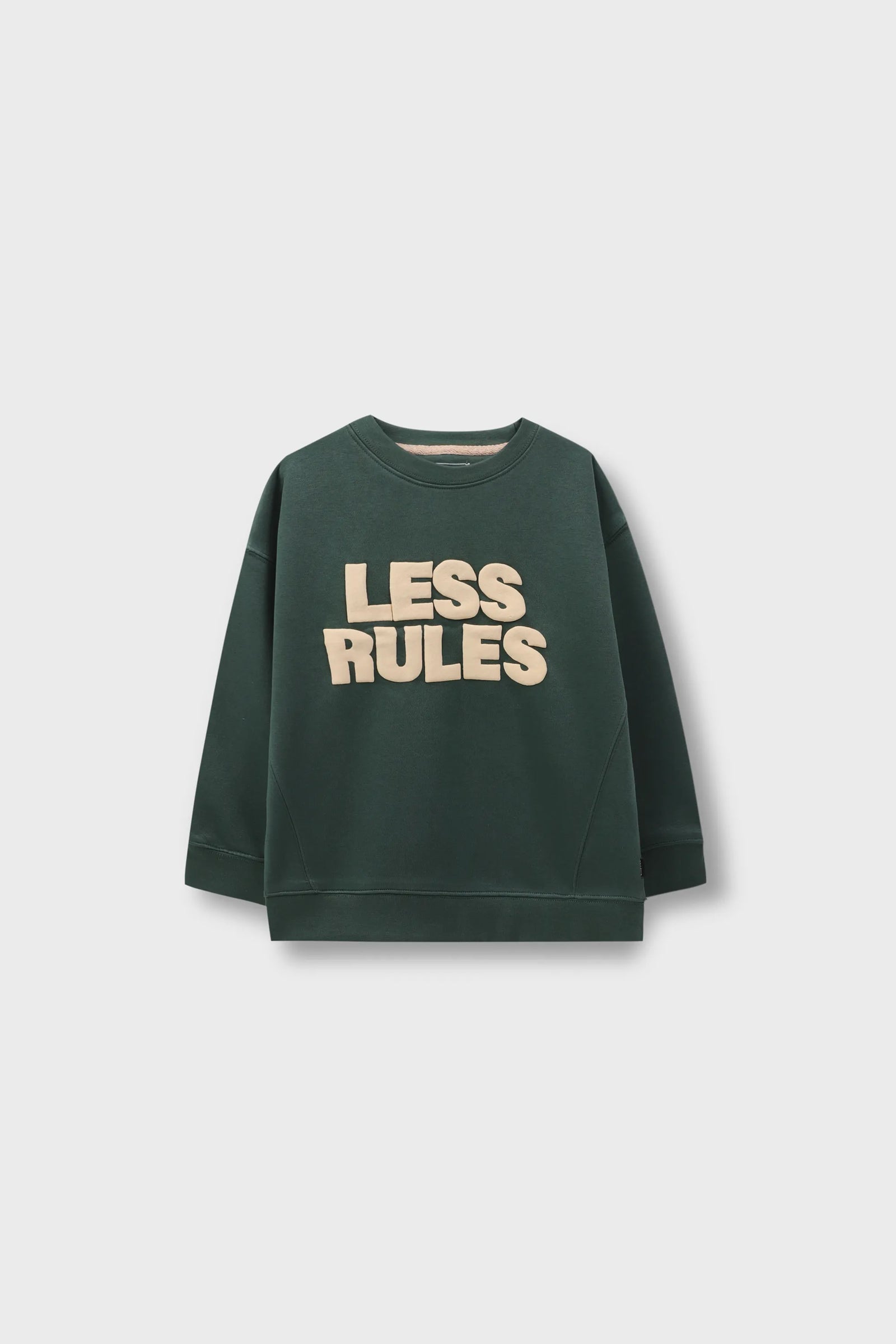 Boys Dark Green Fleece Sweatshirt