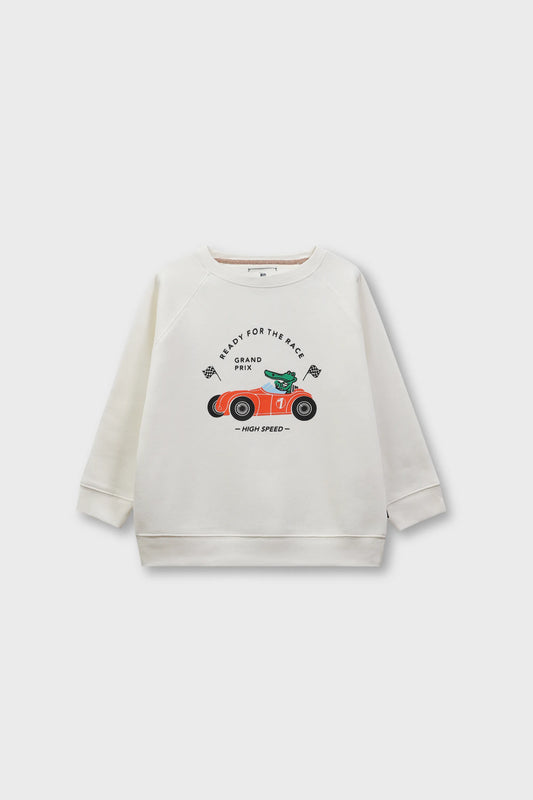 Boys Ready Steady Fleece Sweatshirt