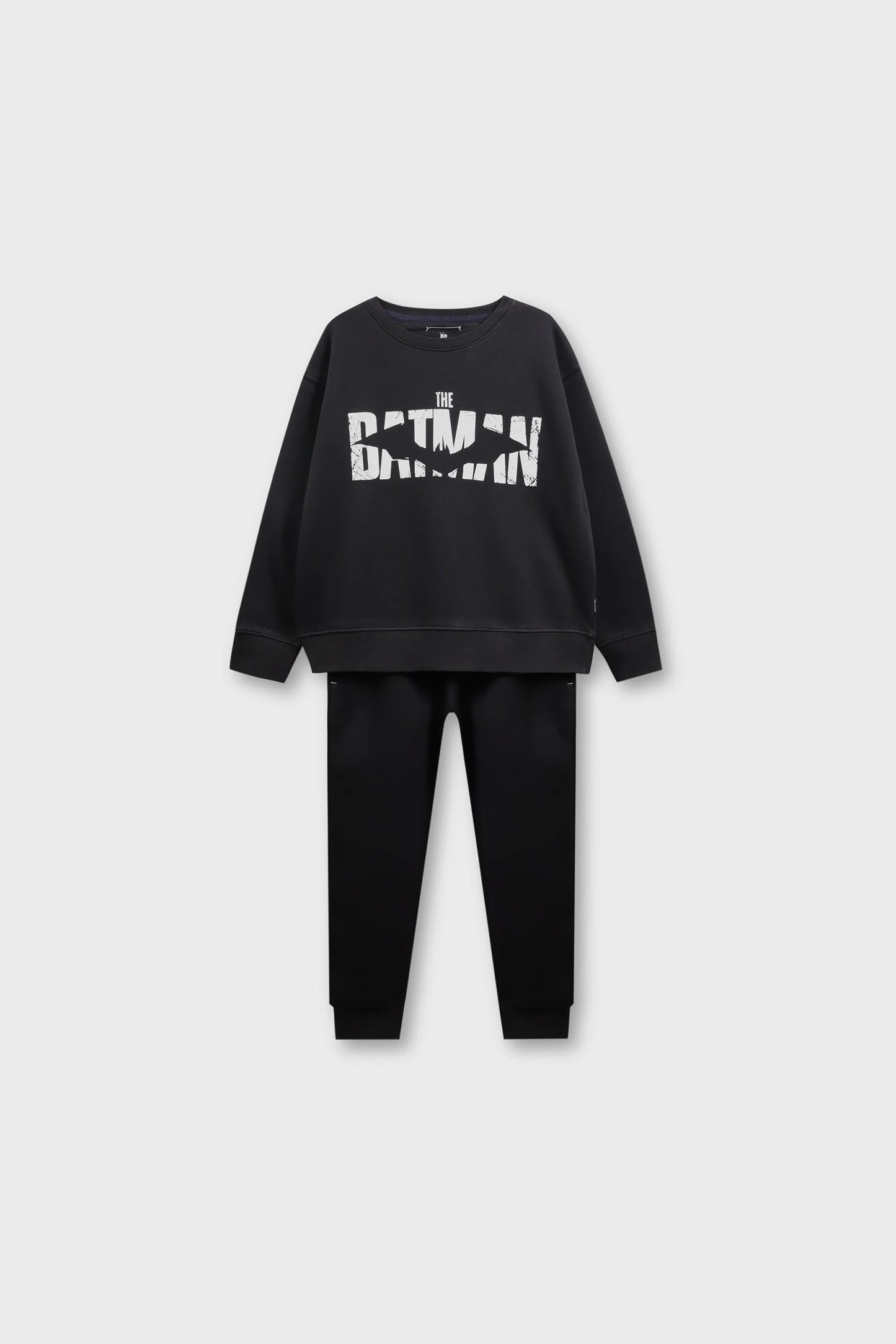 Boys Black Batman Fleece Co-Ord Set