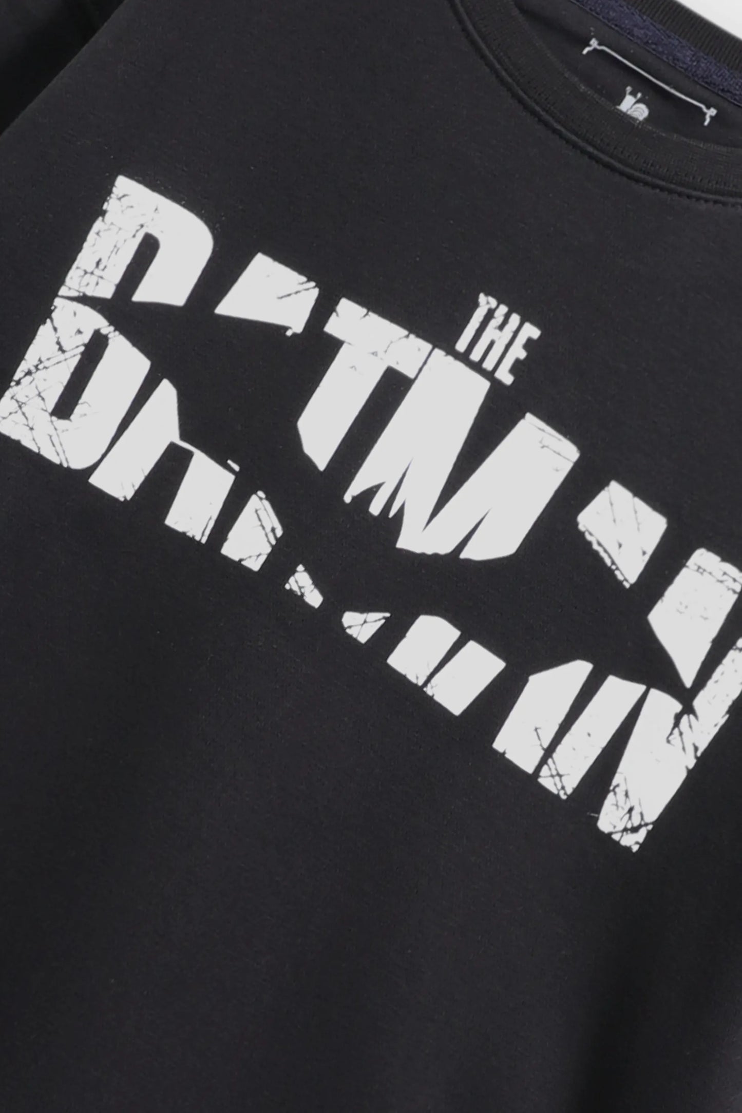 Boys Black Batman Fleece Co-Ord Set