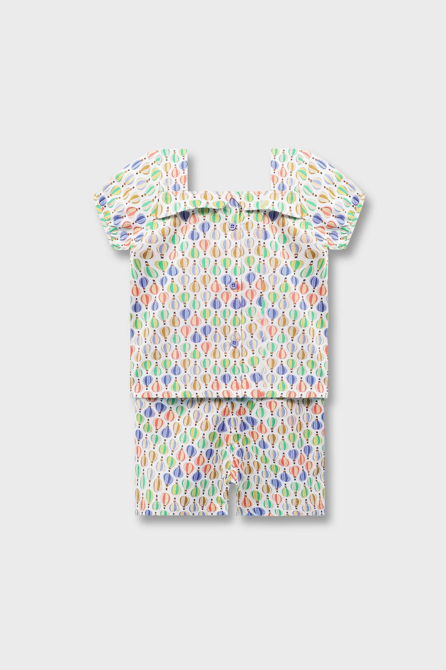 Balloon Printed Cotton Duo Set