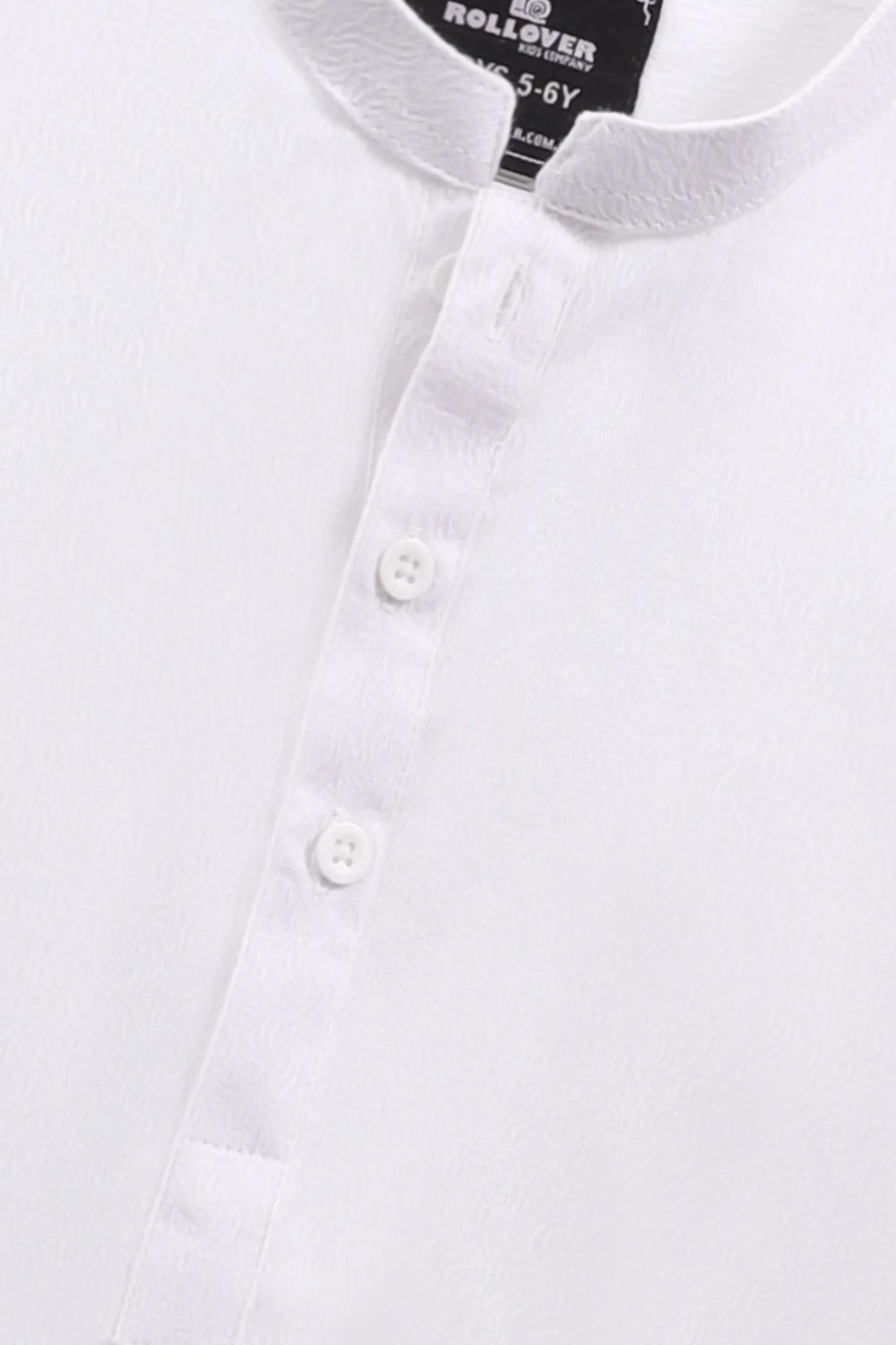 Boys Classic White Cotton Kurta