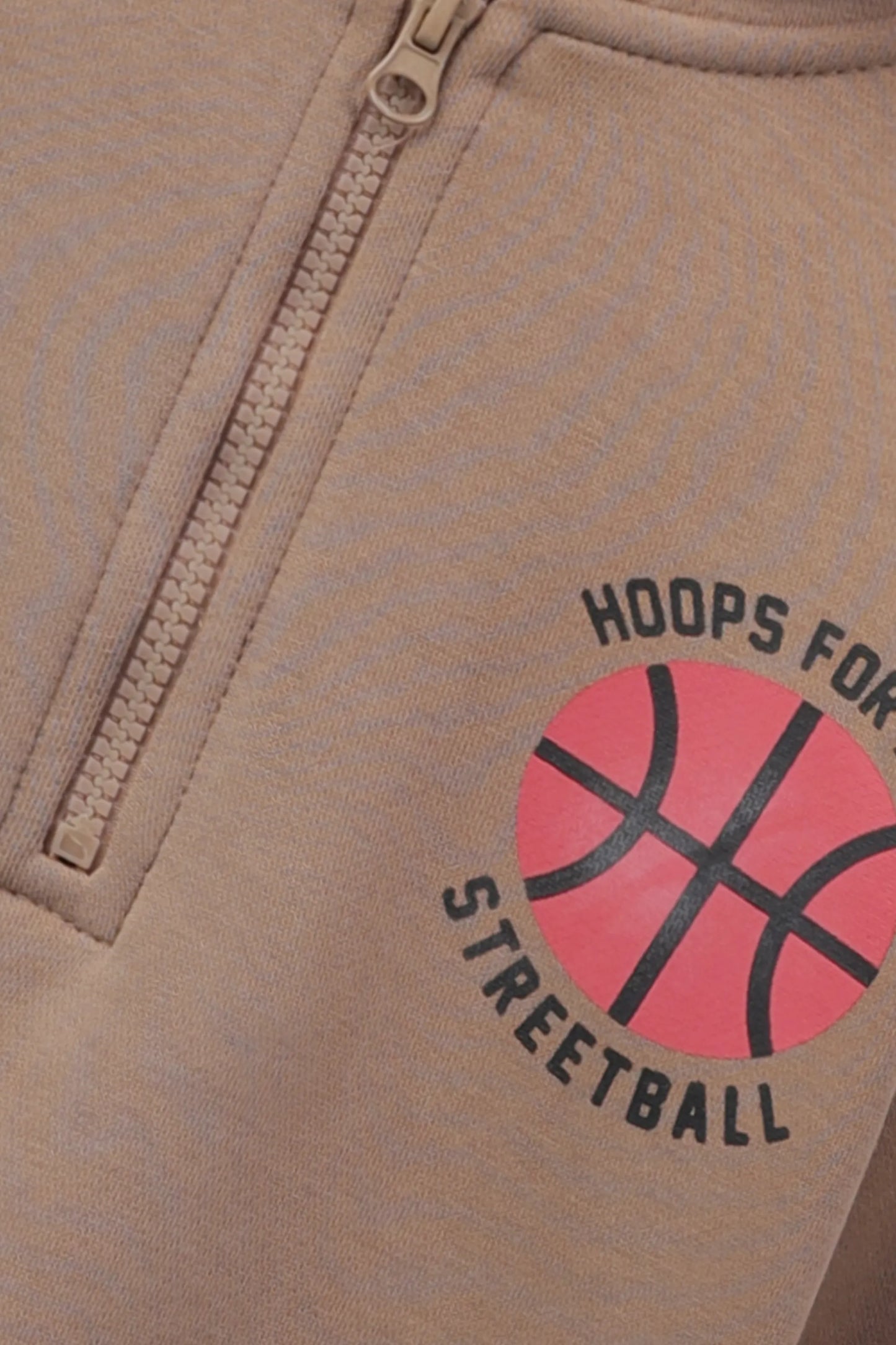 Boys Streetball Fleece Raglan Hoodie