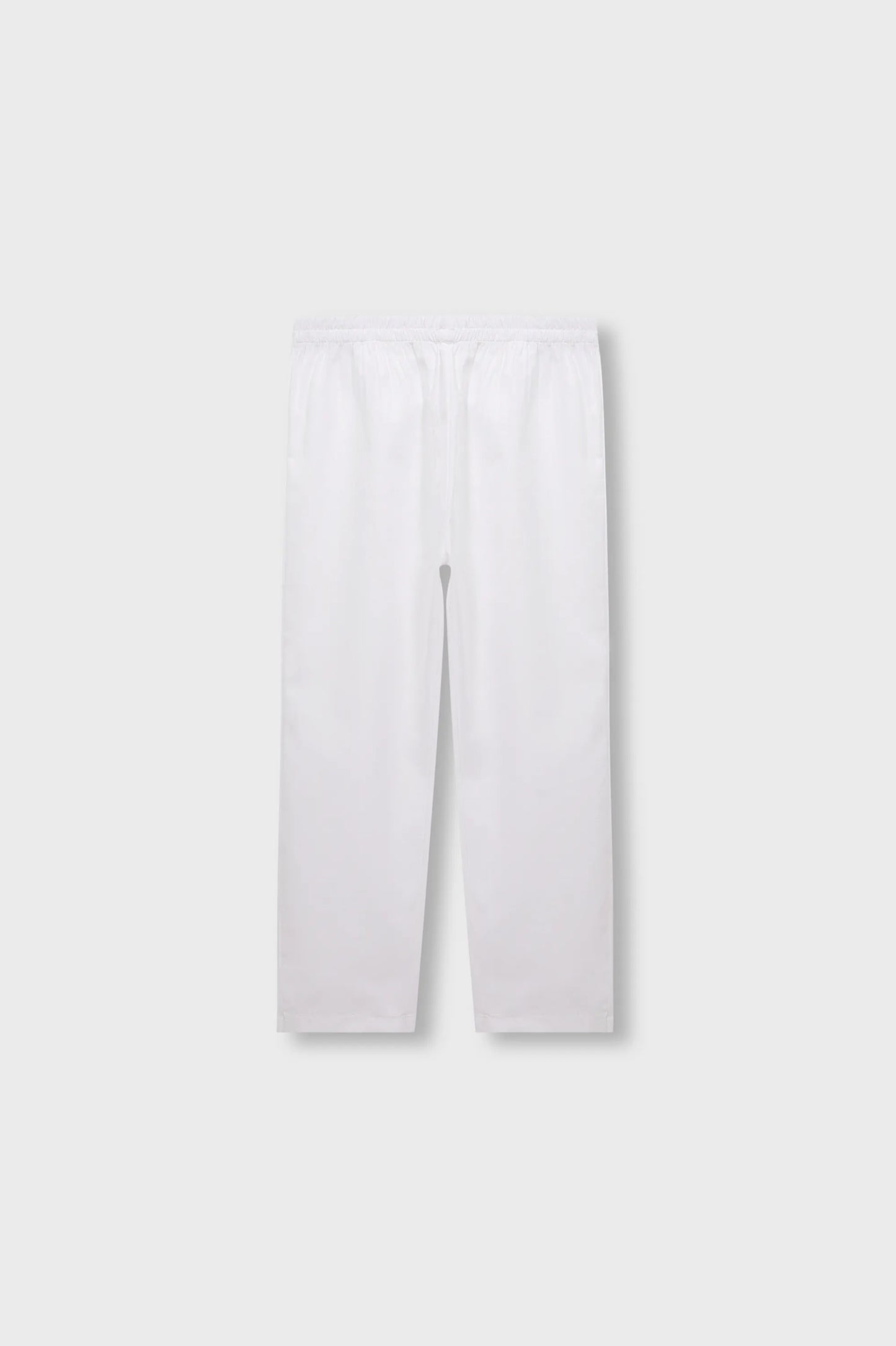 Boys Comfort White Cotton Trouser