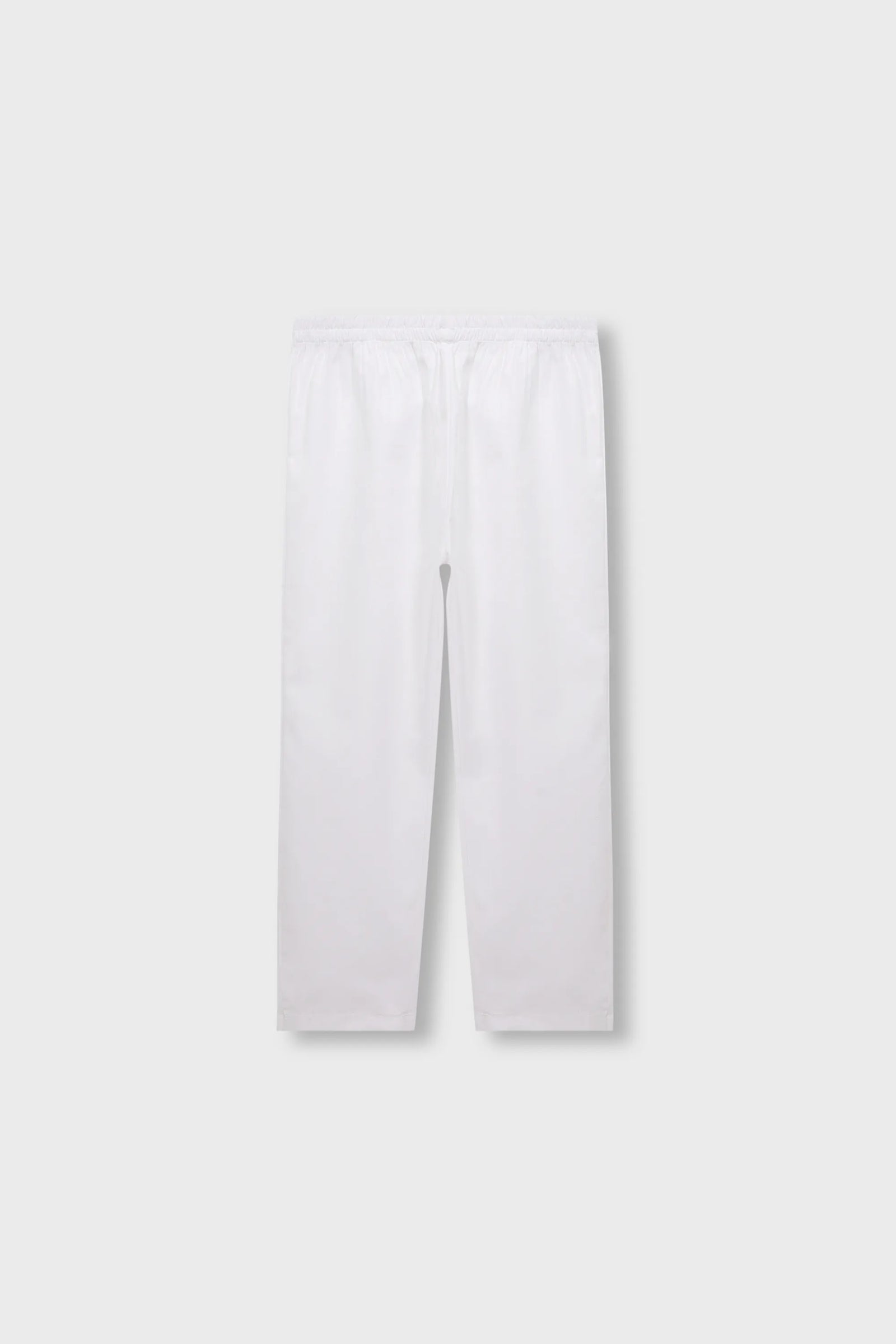 Boys Comfort White Cotton Trouser