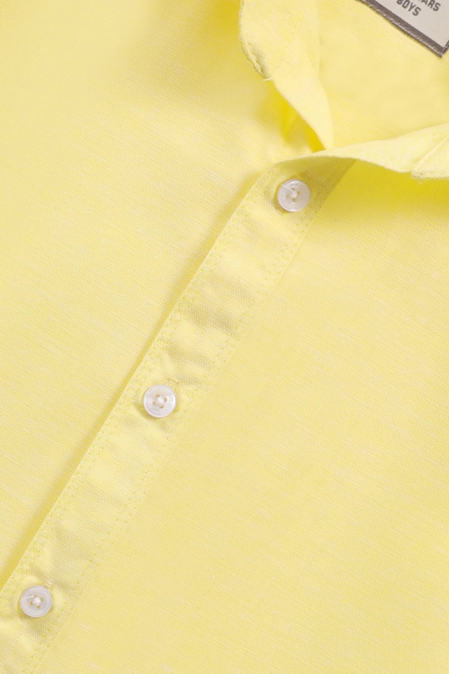 Boys Yellow Sunshine Chambray Shirt