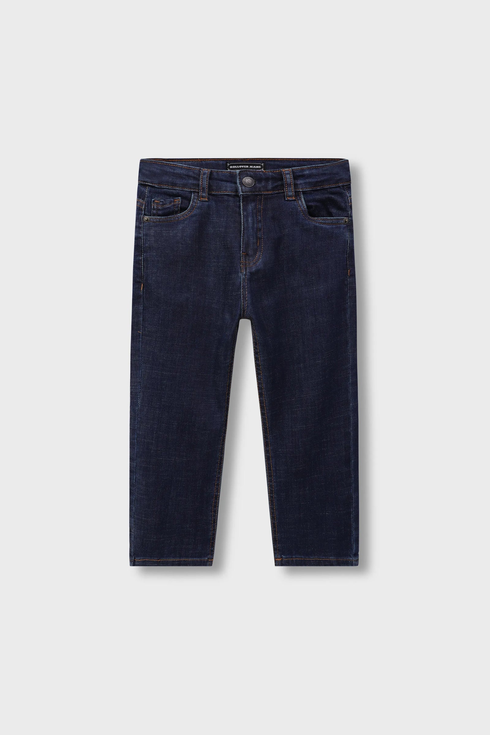 Boys Blue Straight-Fit Denim Jeans