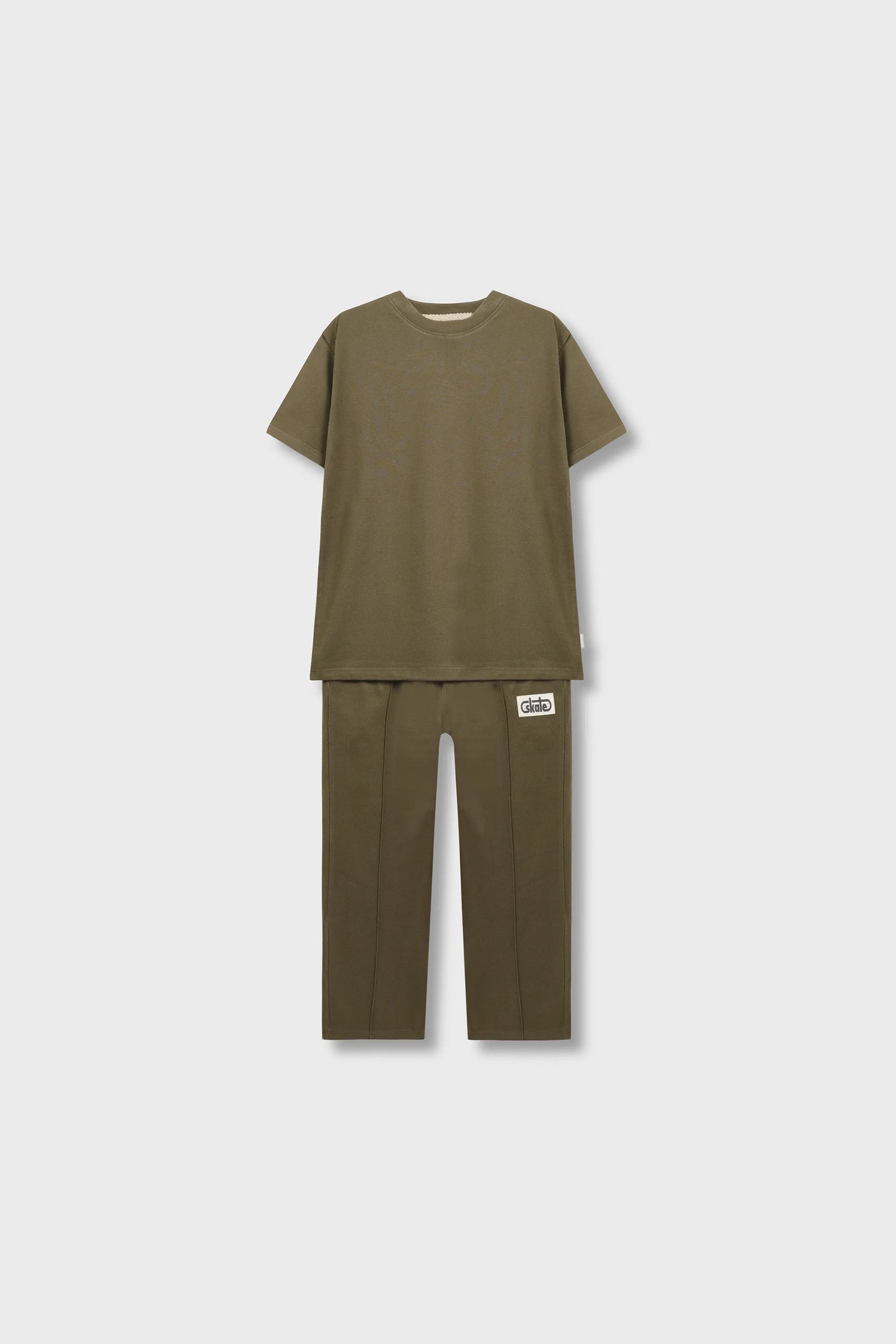 Boys Olive Jersey Co-Ord Set