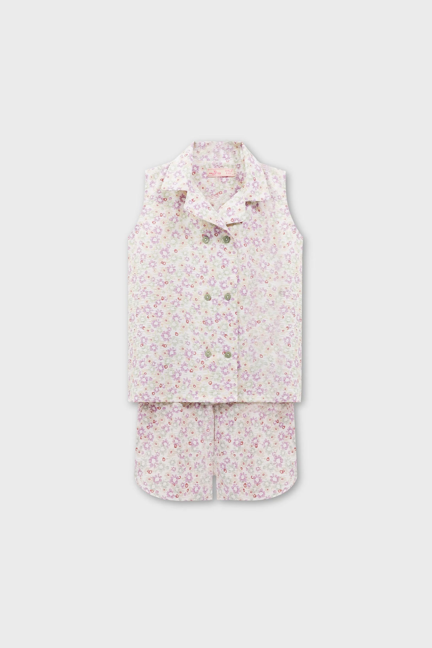 Girls Floral Breeze Cotton Co-Ord Set