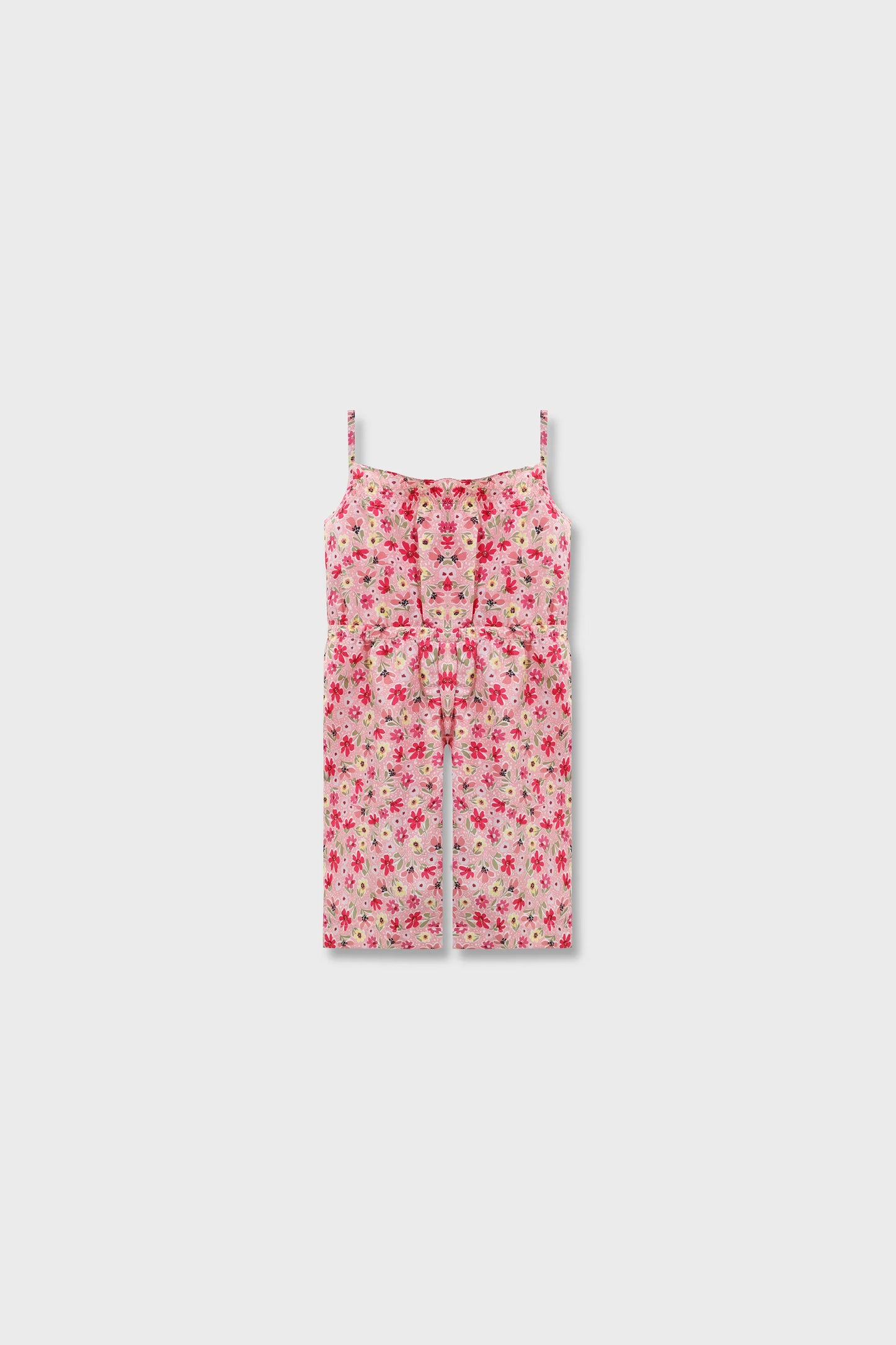 Girls Floral Bliss Cotton Jumpsuit