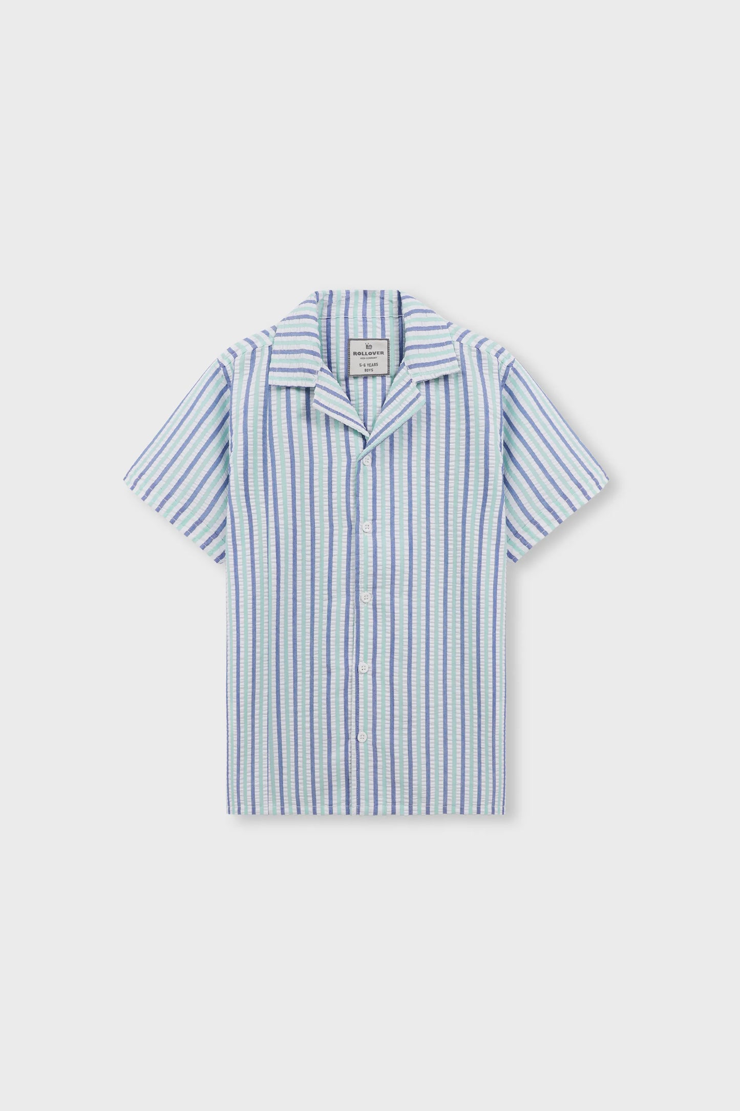 Coastal Stripe Comfort Cotton Shirt