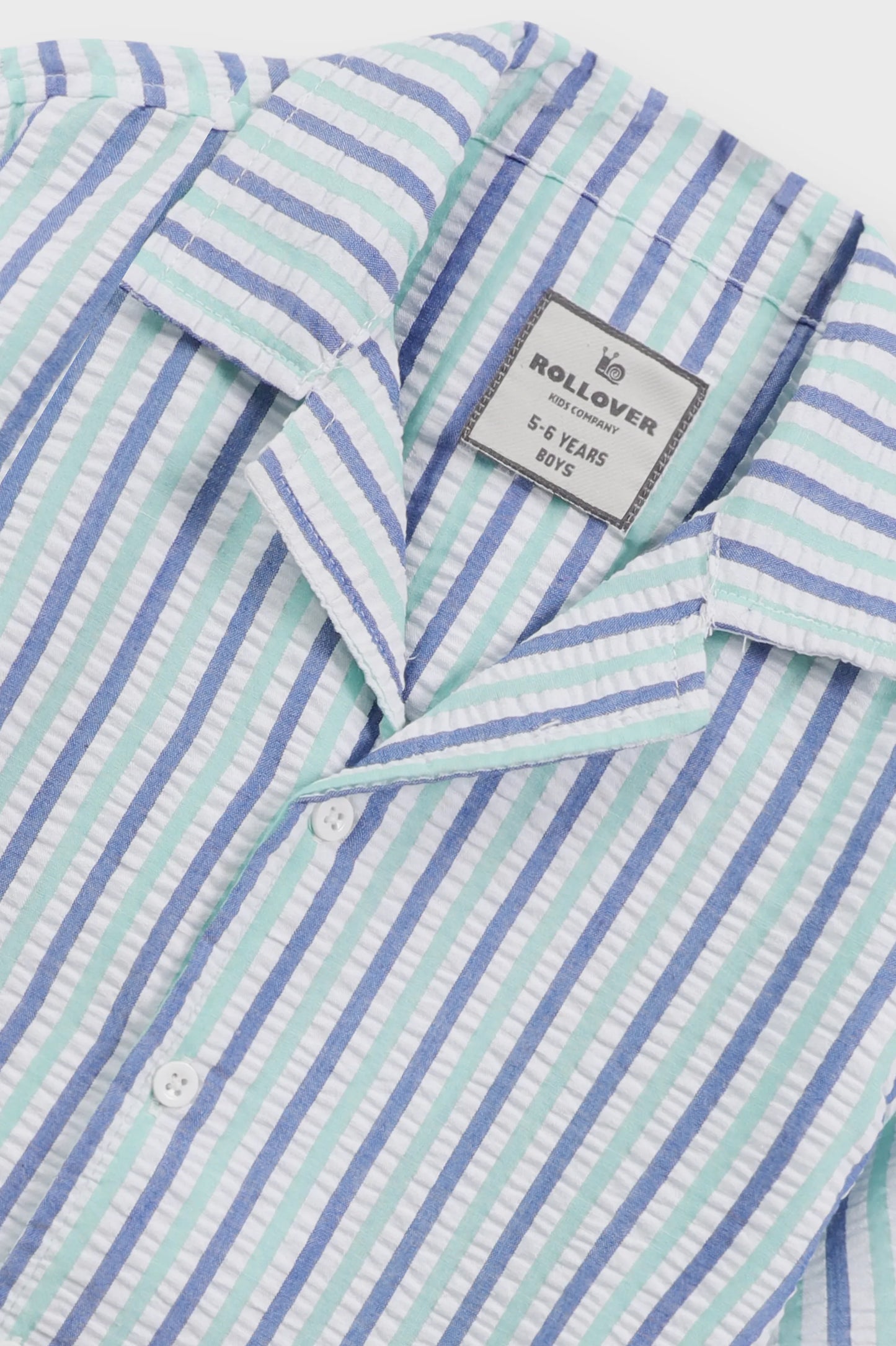 Coastal Stripe Comfort Cotton Shirt