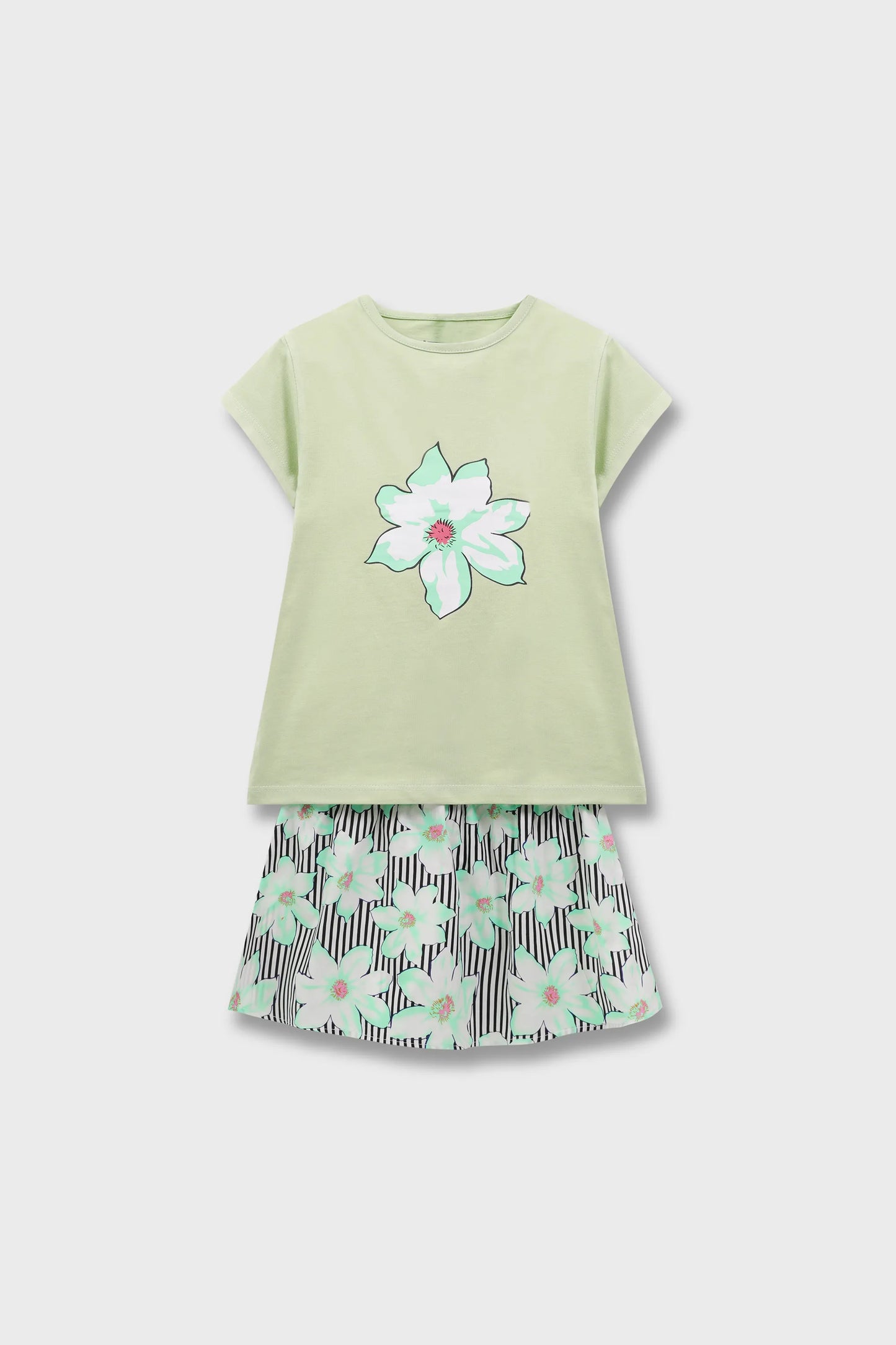 Pistachio Floral Co-ord Set
