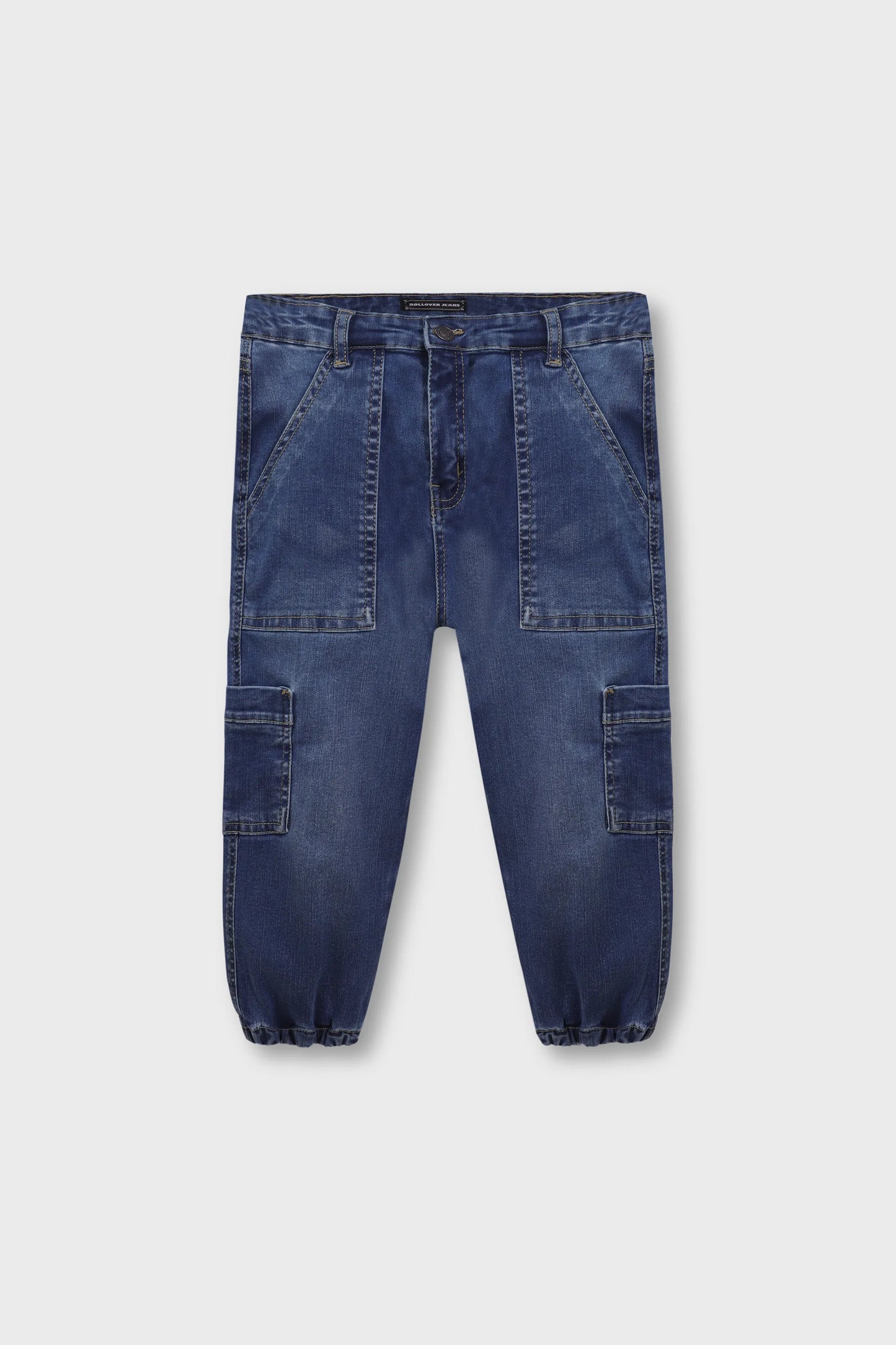 Boys Casual Cargo Denim Jeans