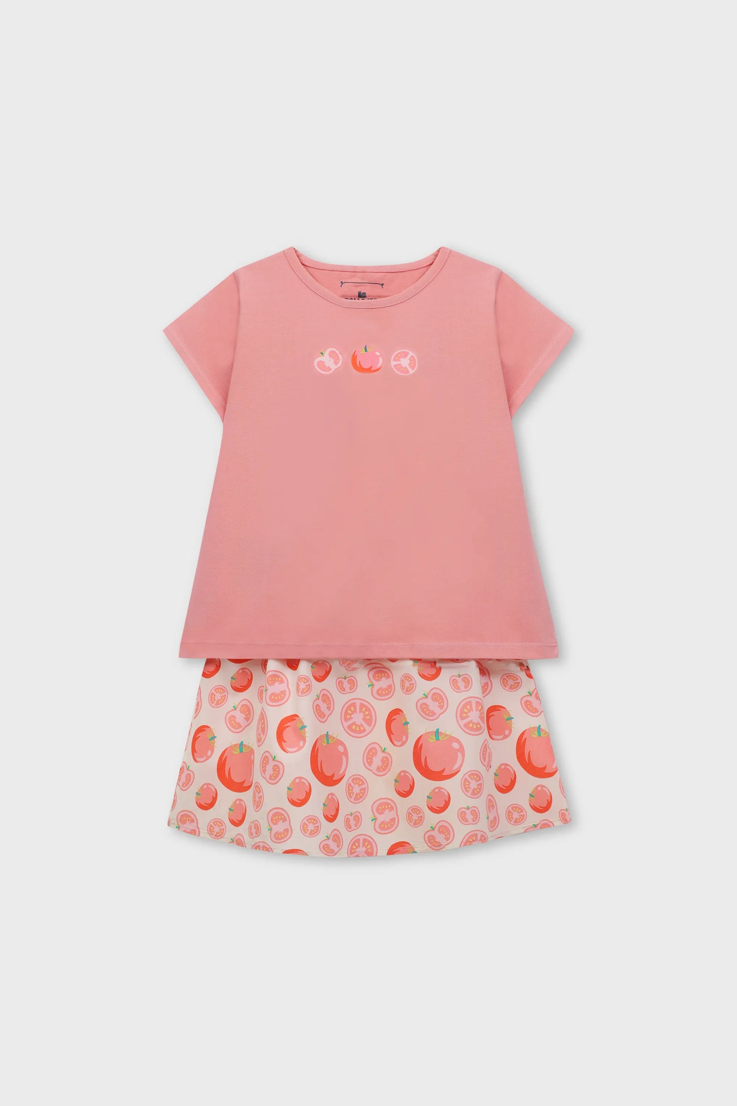 Peach Fruity Co-ord Set