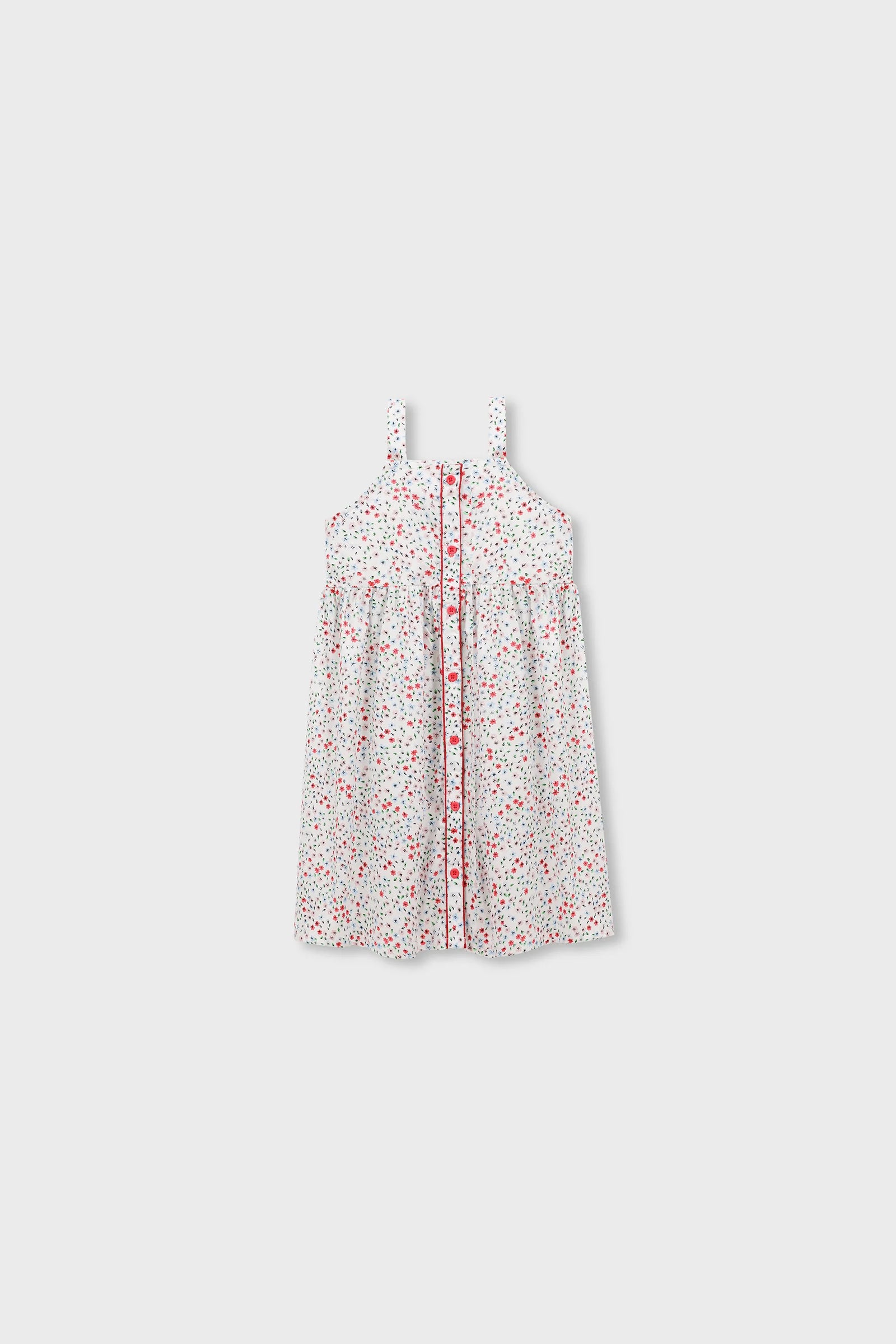 Floral Charm Cotton Dress