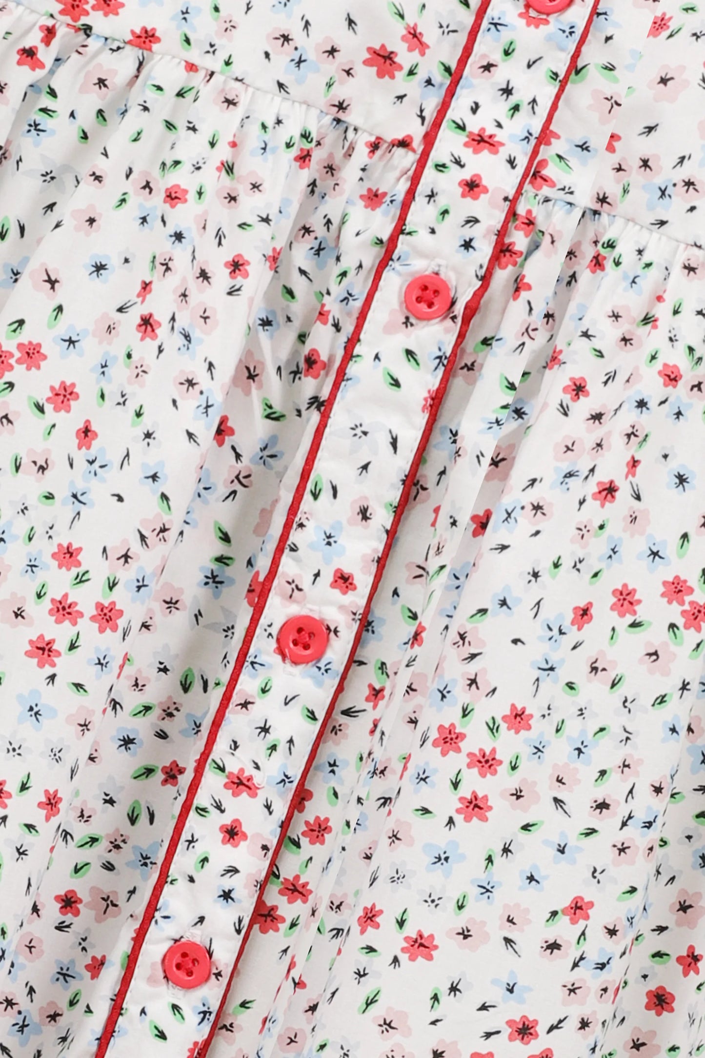 Floral Charm Cotton Dress