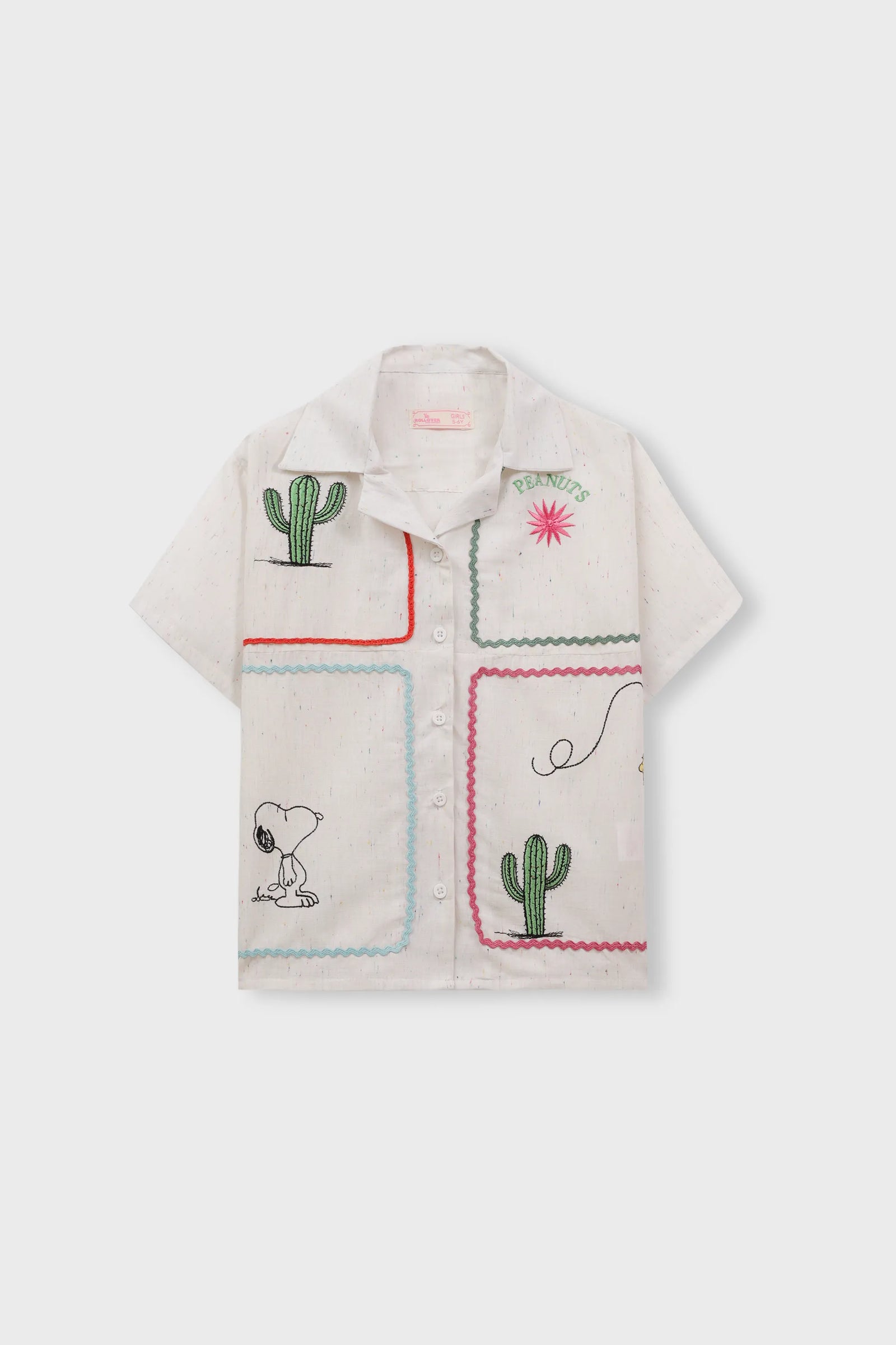 Funky Embroidered Cotton Top