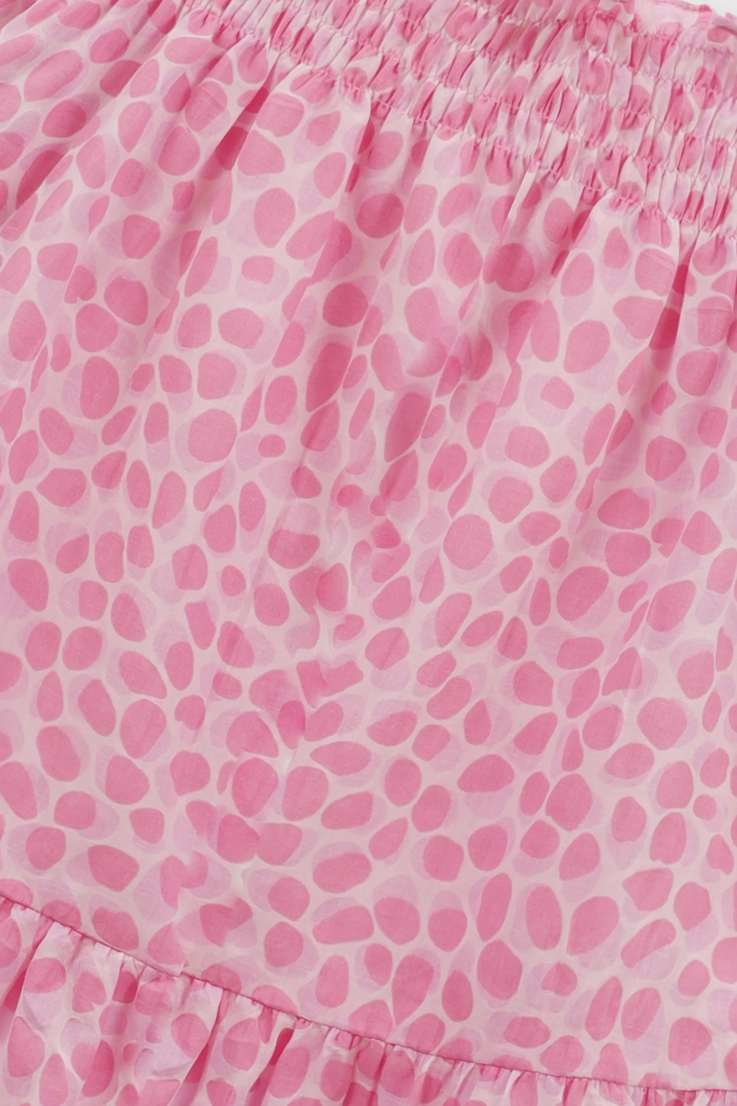 Cotton Candy Smocked Cotton Top
