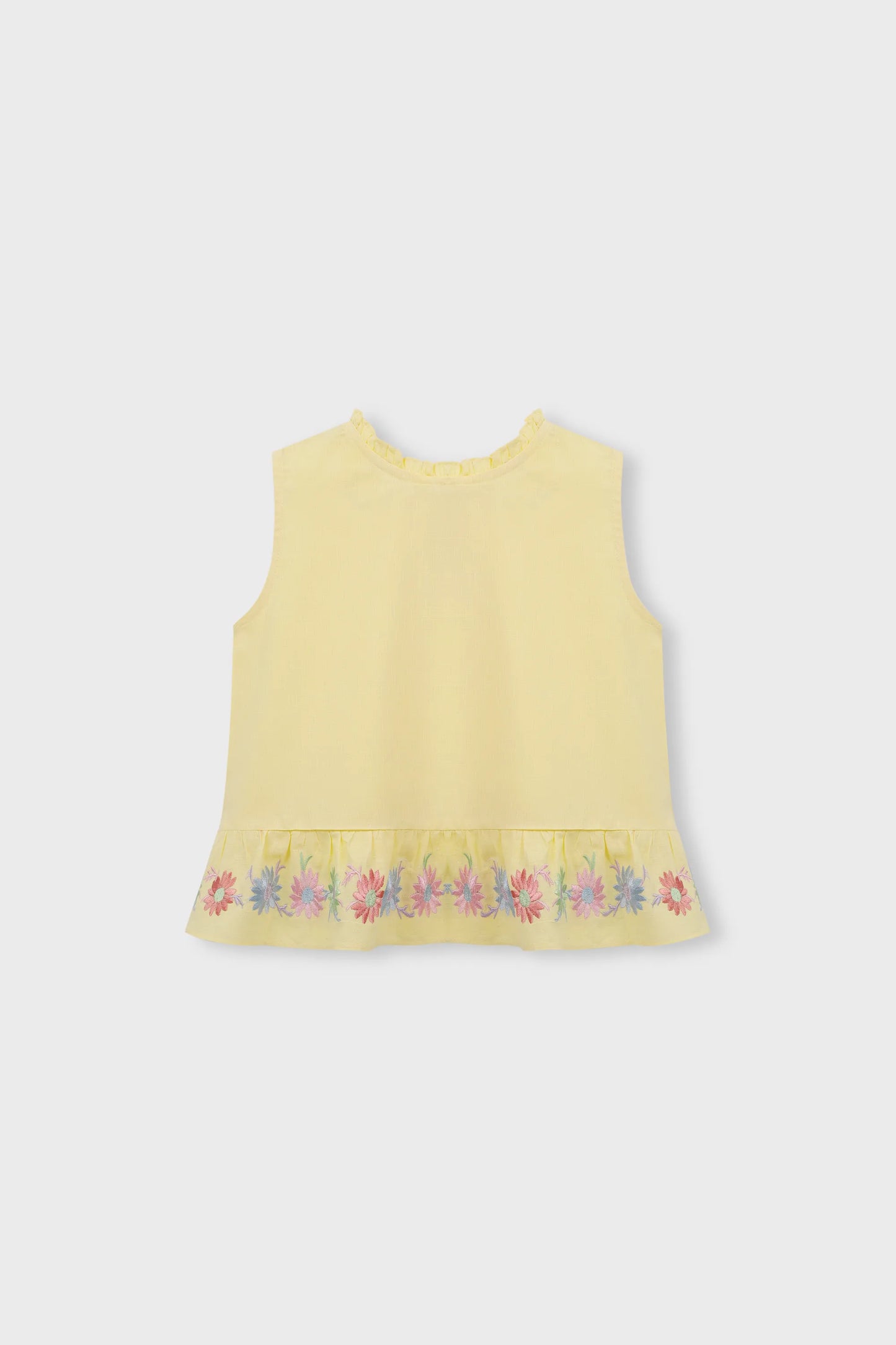Buttercup Frill Embroidered Top