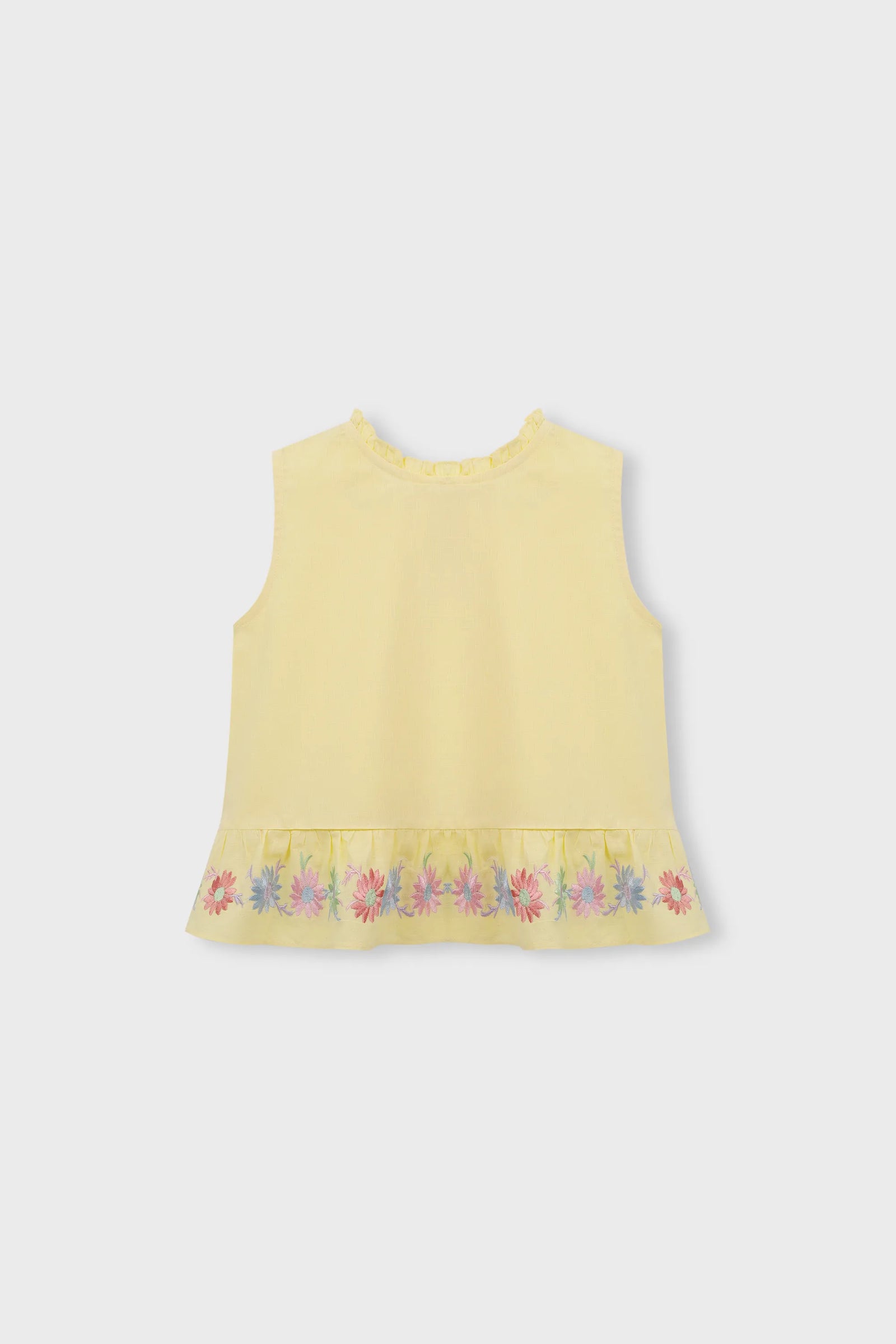 Buttercup Frill Embroidered Top