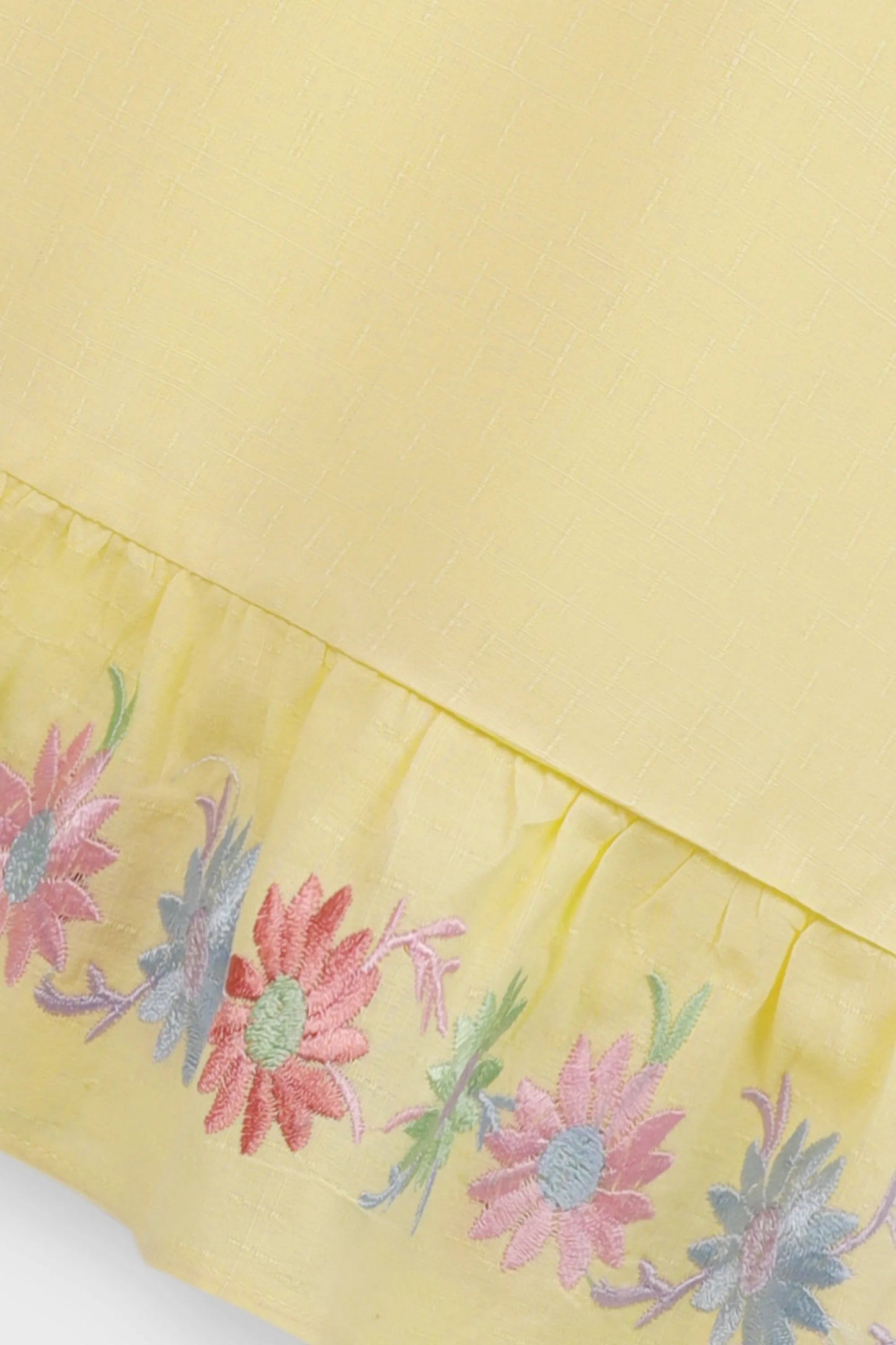 Buttercup Frill Embroidered Top