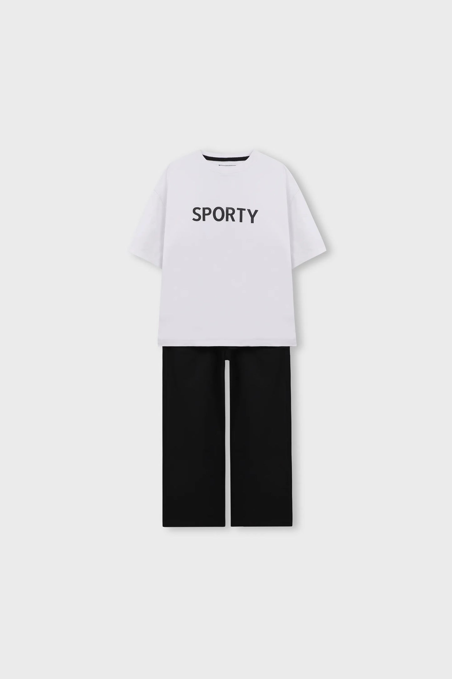 Boys Sporty Monotone Co-ord Set