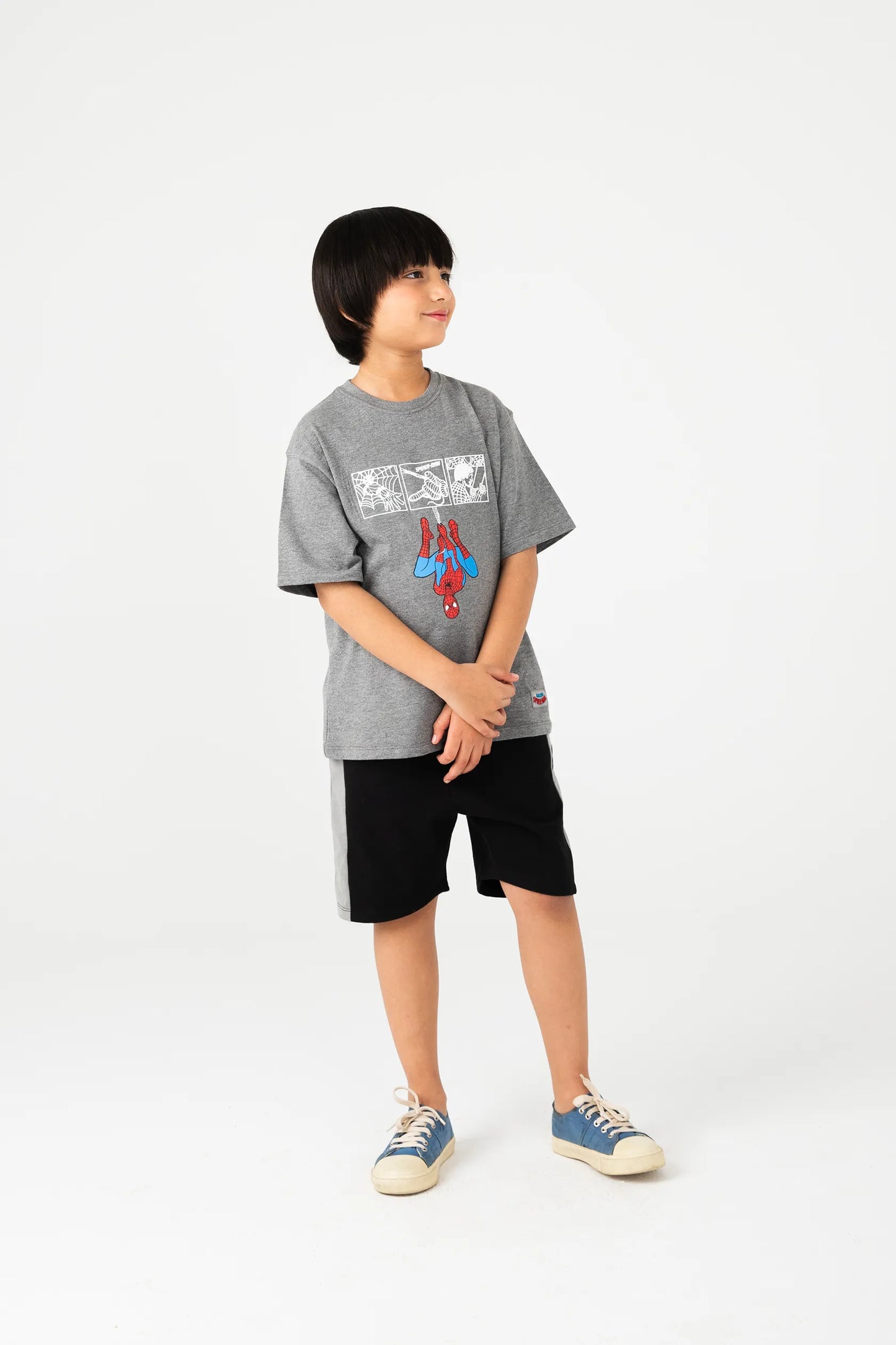 Boys Spider Web Graphic Tee