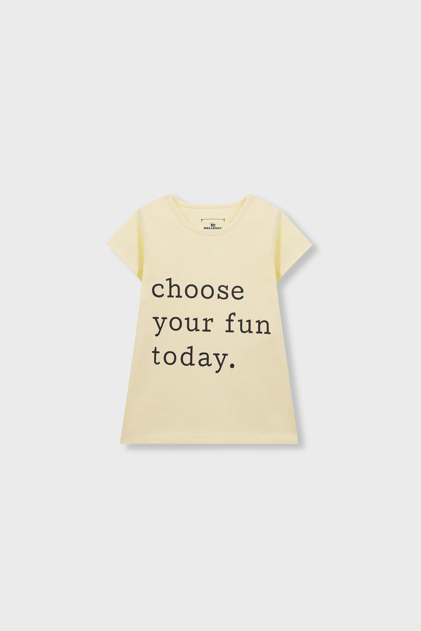 Girls Sunny Slogan A Line Tee