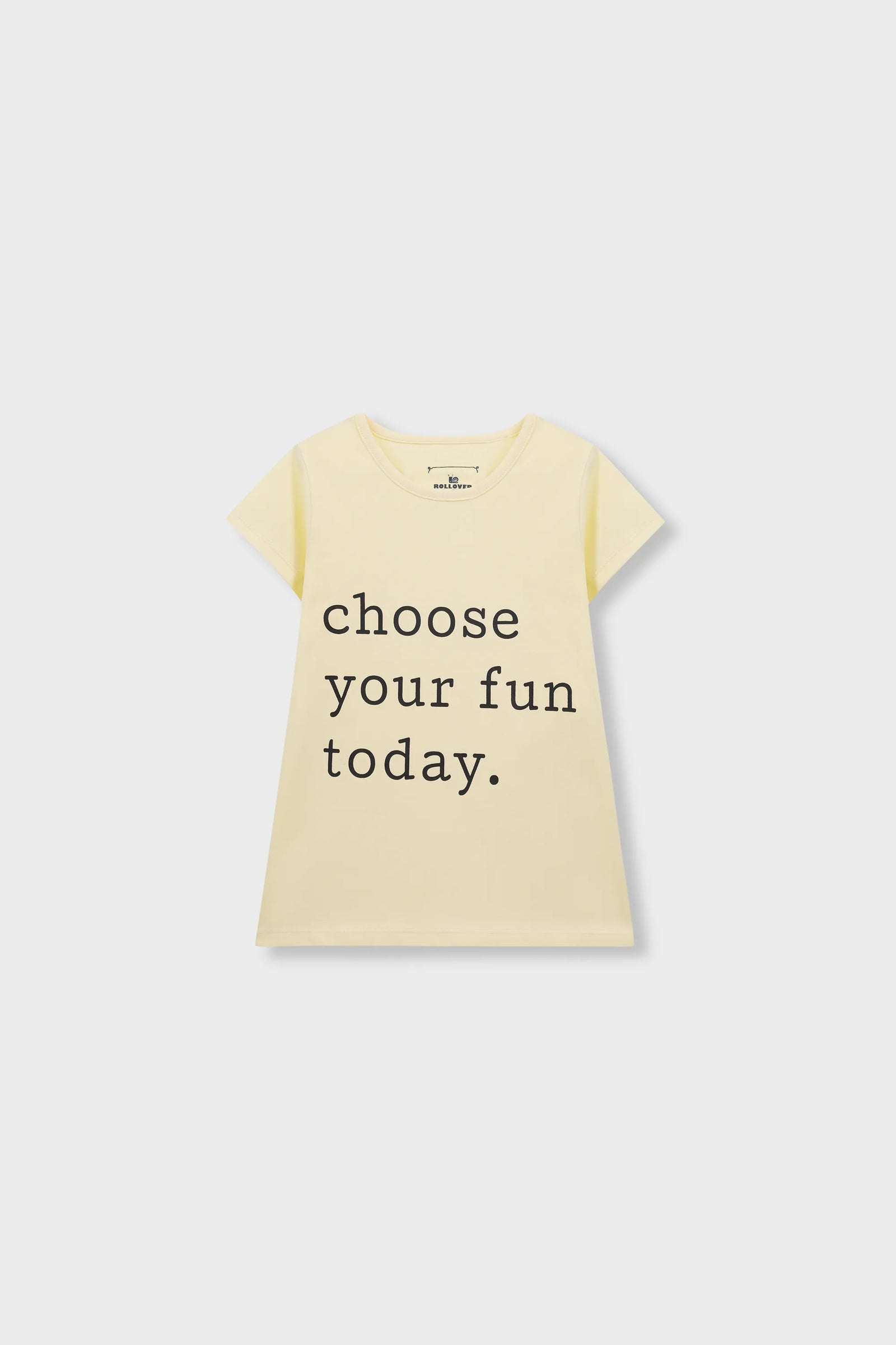 Girls Sunny Slogan A Line Tee