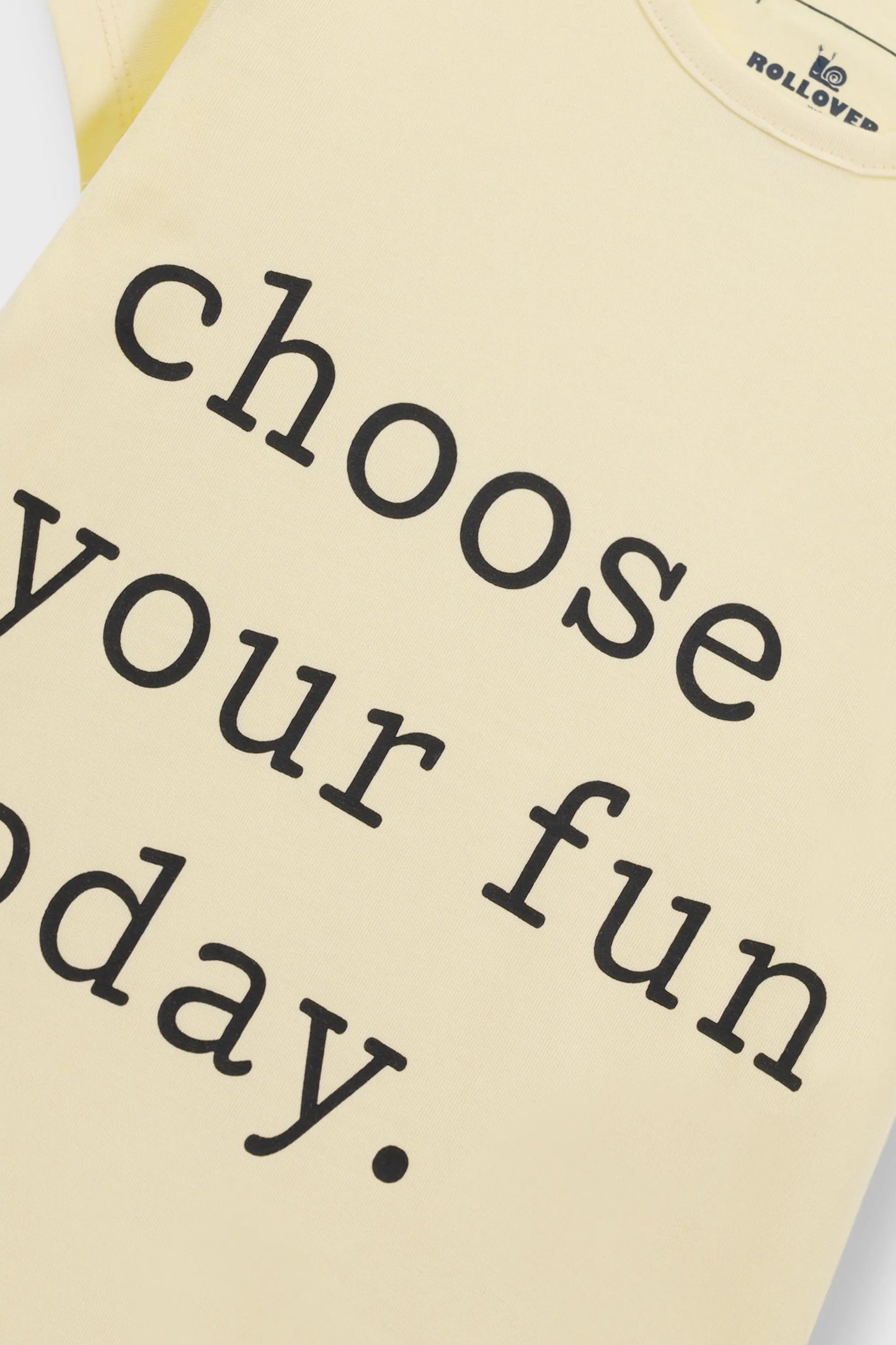 Girls Sunny Slogan A Line Tee