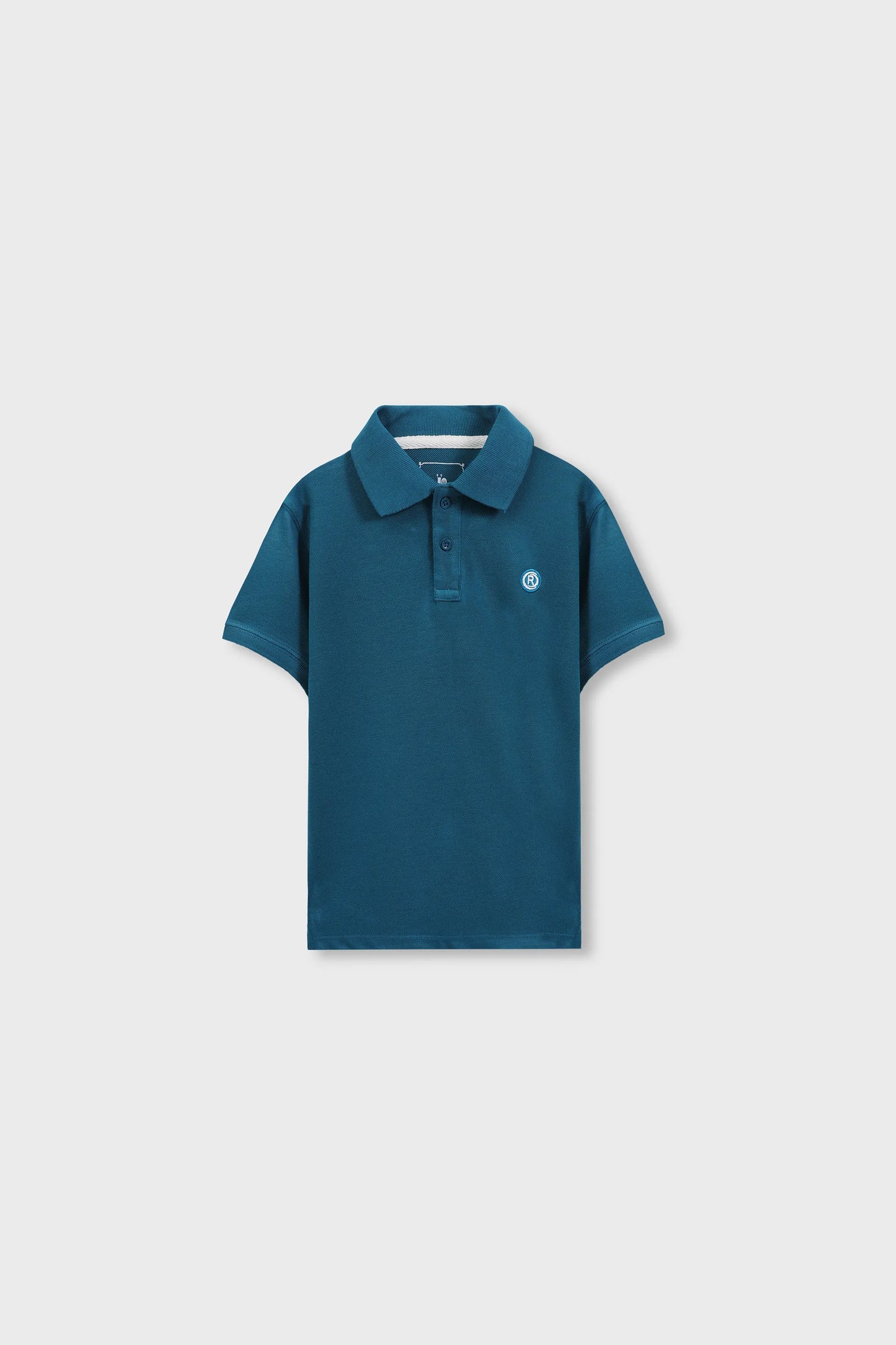 Boys Teal Signature Polo Shirt