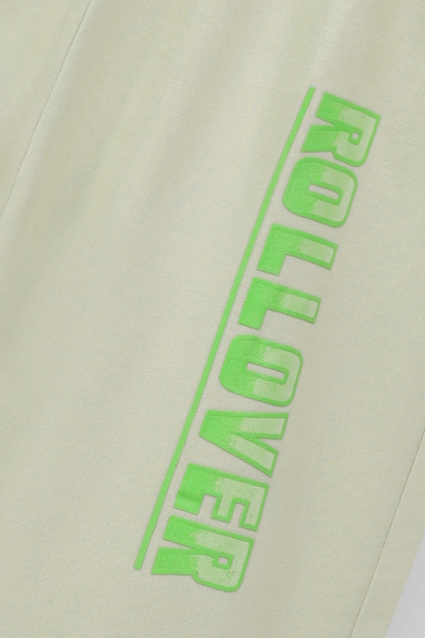 Girls Light Pistachio Loose Fit Trousers