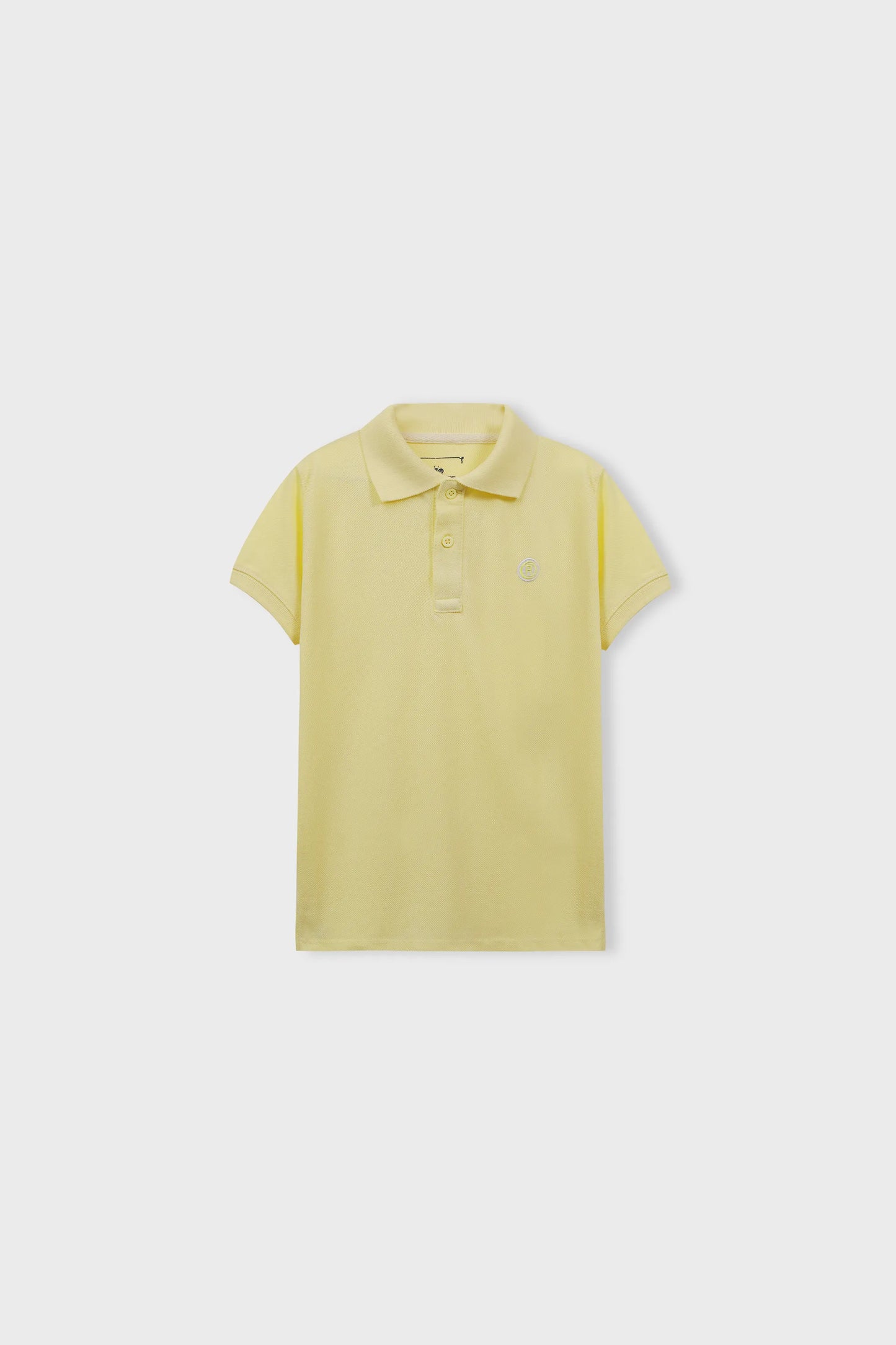 Boys Butter Yellow Signature Polo
