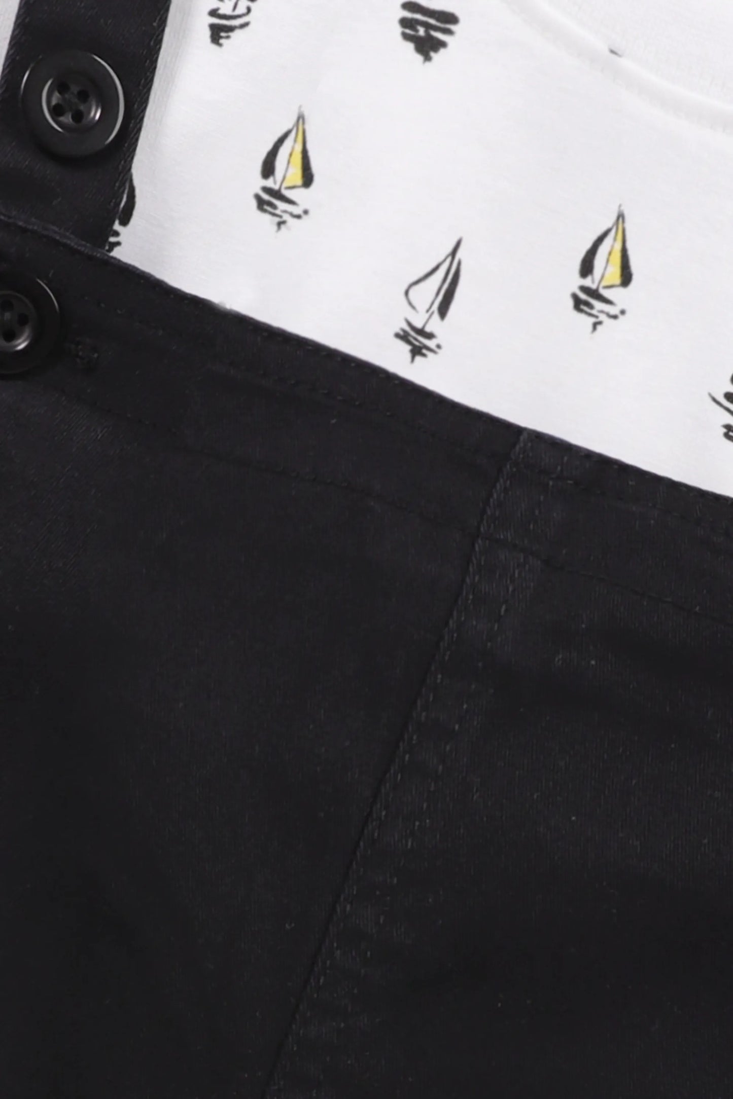 Little Captain Dungaree Set