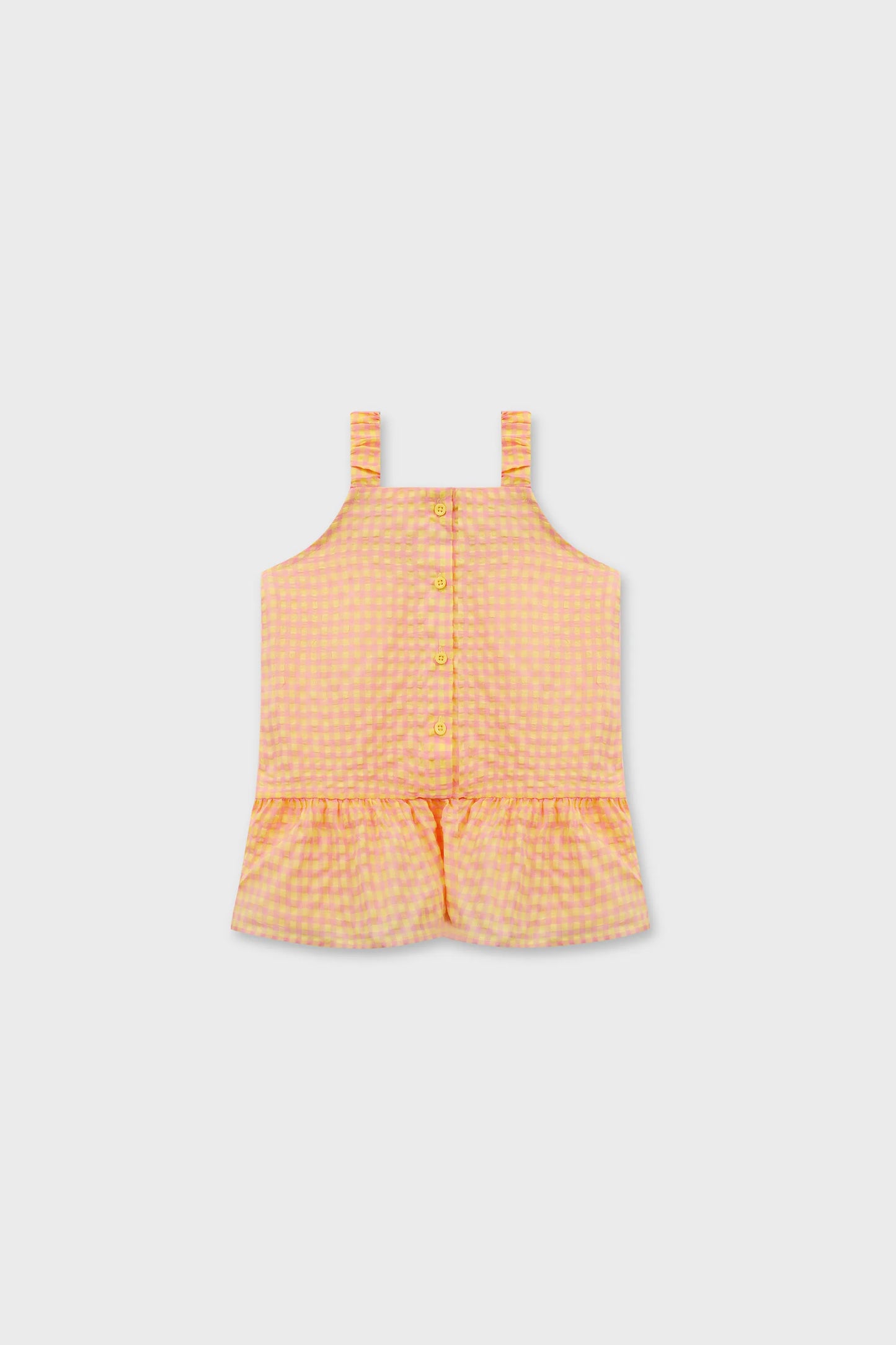 Sunny Checks Cotton Top