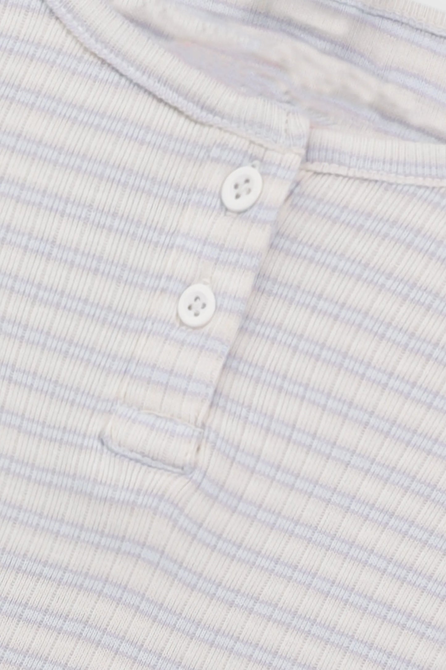 Girls Sky Blue Henley Co-ord Set