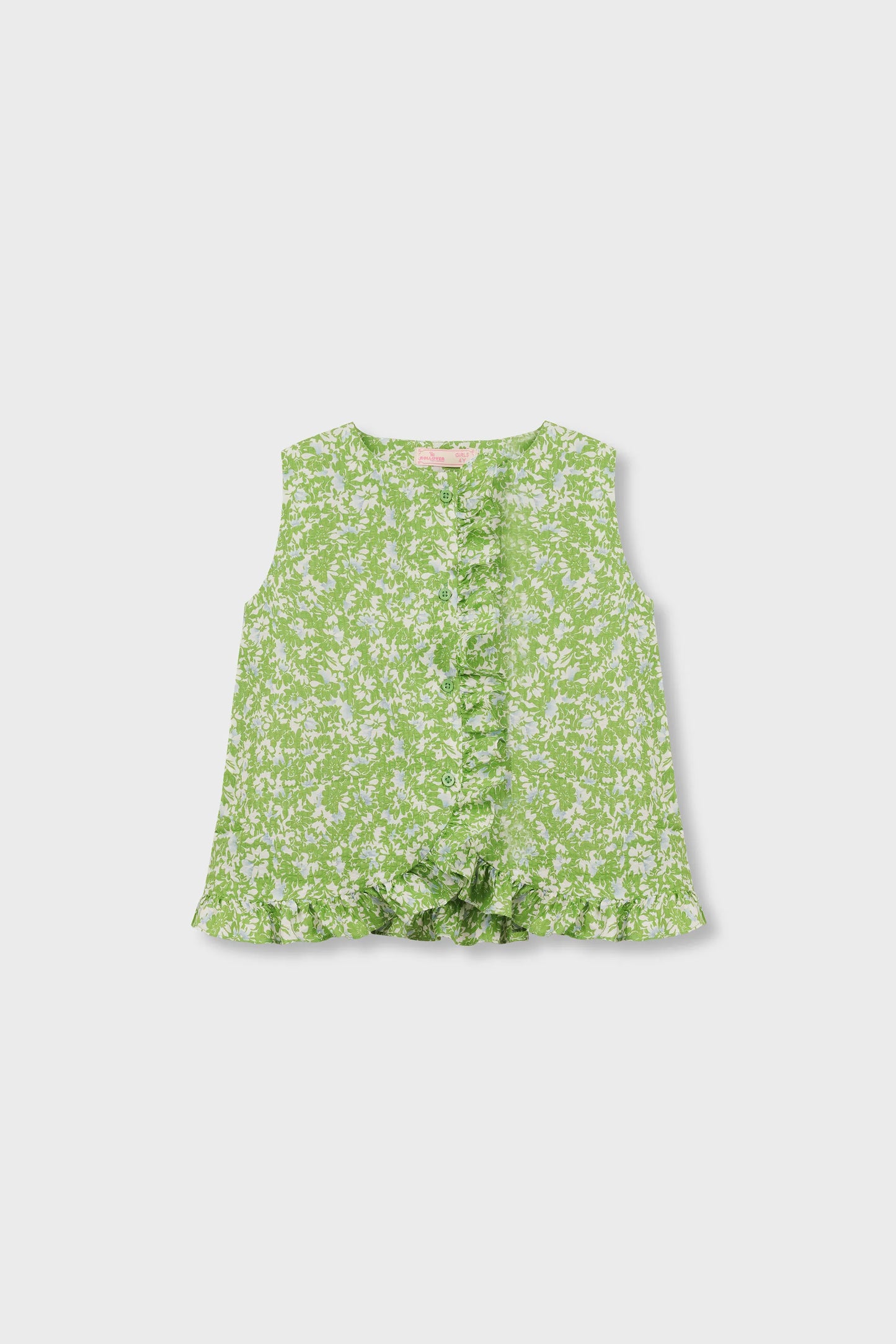 Green Flutter Button Top